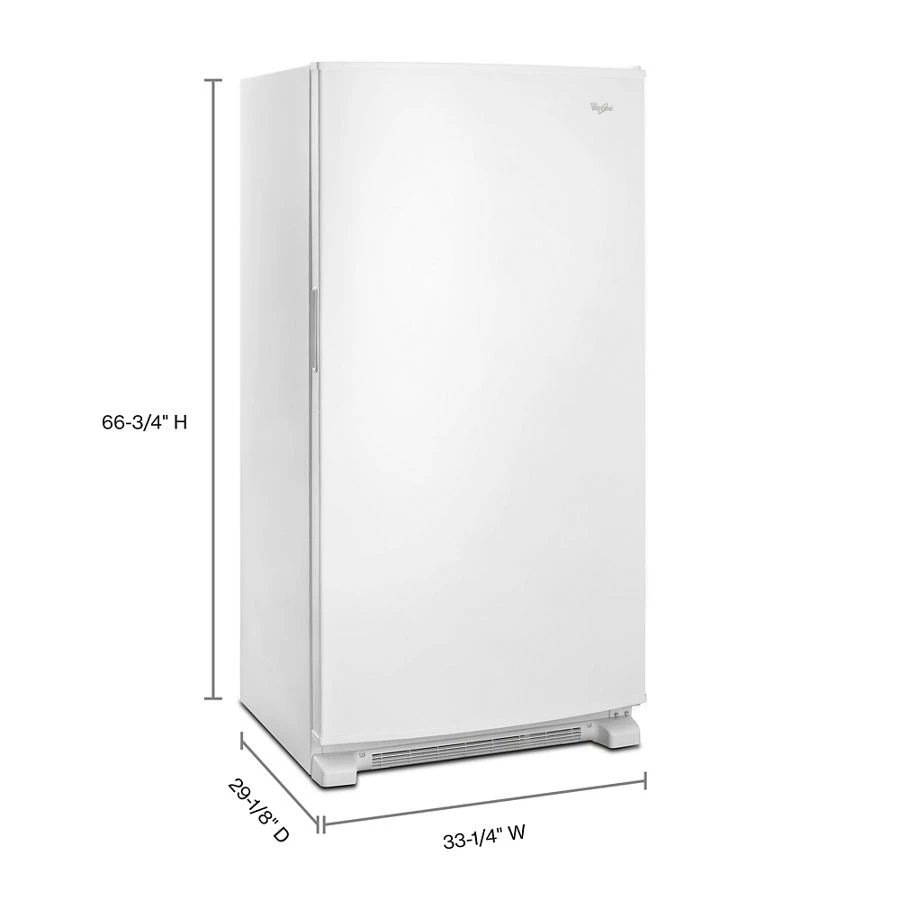 20 Cu. Ft. Upright Freezer With Led Lighting WZF34X20DW
