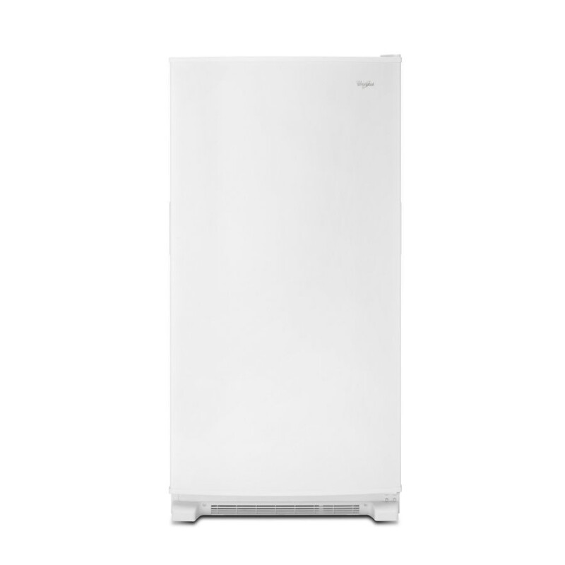 Whirlpool 20 cu. ft. Upright Freezer with LED Lighting White WZF34X20DW Picture 1