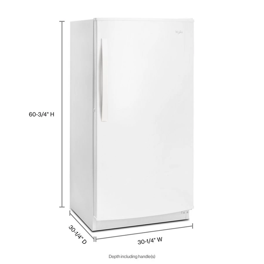 16 cu. ft. Upright Freezer with Frost-Free Defrost WZF56R16DW
