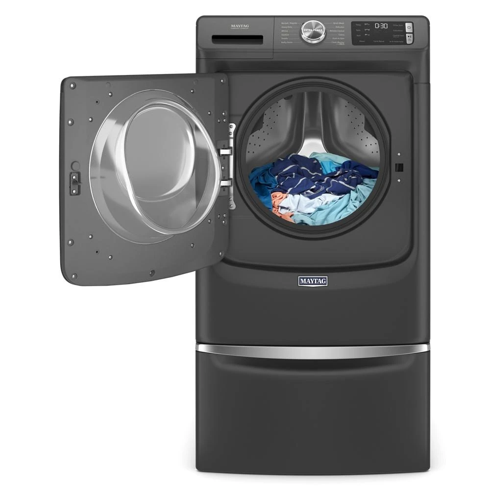 15.5" Pedestal for Front Load Washer and Dryer with Storage XHPC155MBK