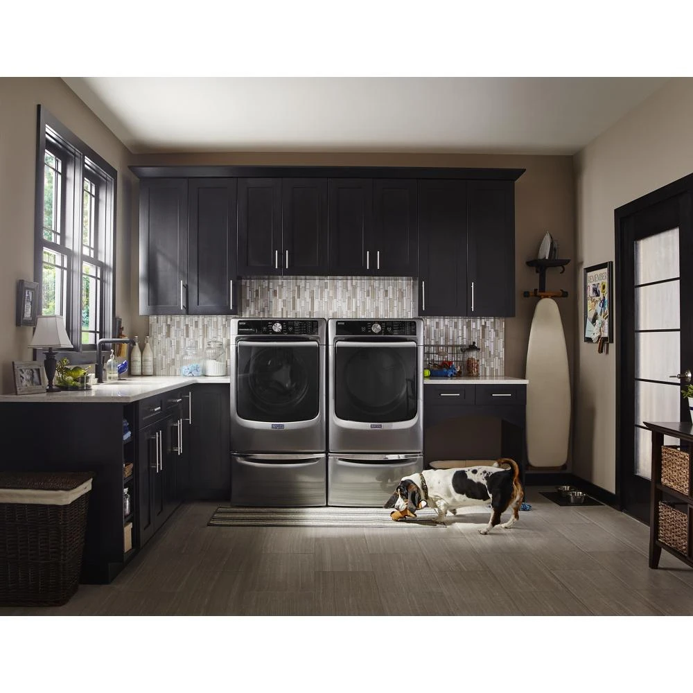 15.5" Pedestal for Front Load Washer and Dryer with Storage XHPC155YC