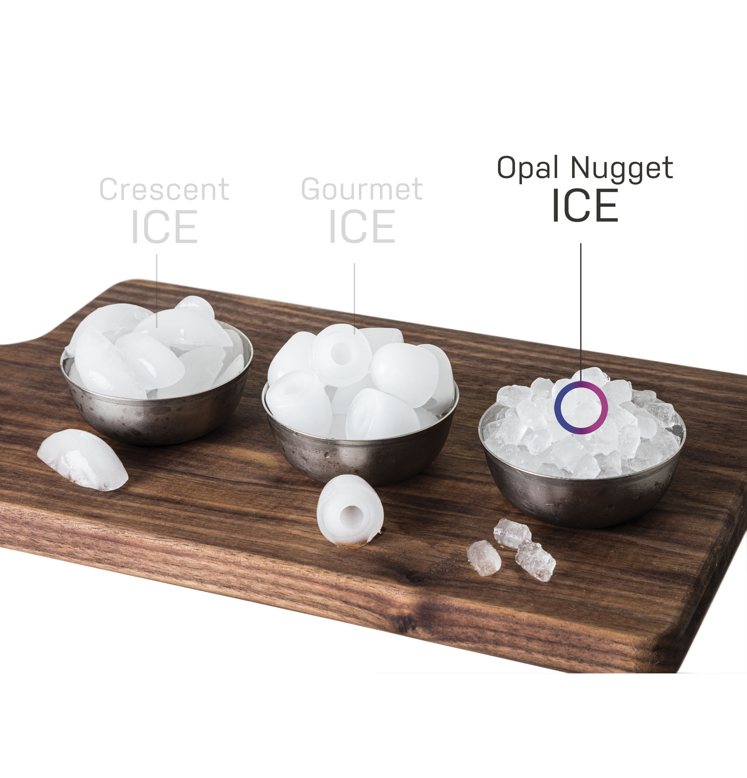 Opal 2.0 Nugget Ice Maker with Side Tank XPIO13SCSS