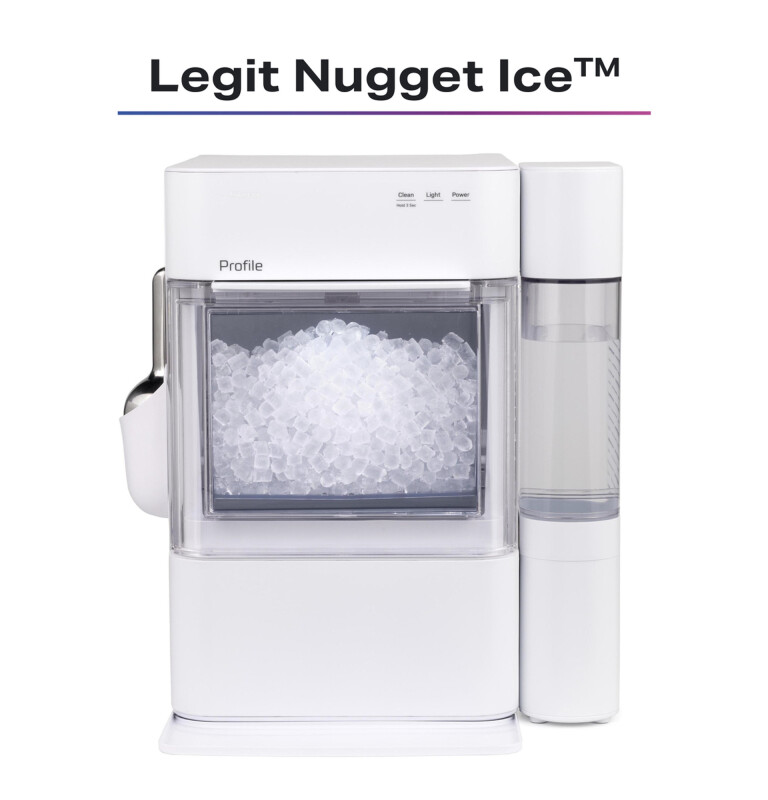 Opal 2.0 Ultra Nugget Ice Maker with Side Tank and Scale Inhibiting Filter XPIO13SWBB