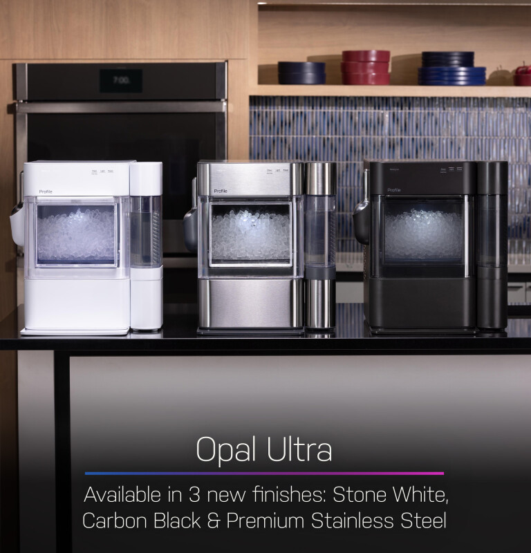 Opal 2.0 Ultra Nugget Ice Maker with Side Tank and Scale Inhibiting Filter XPIO13SWOW