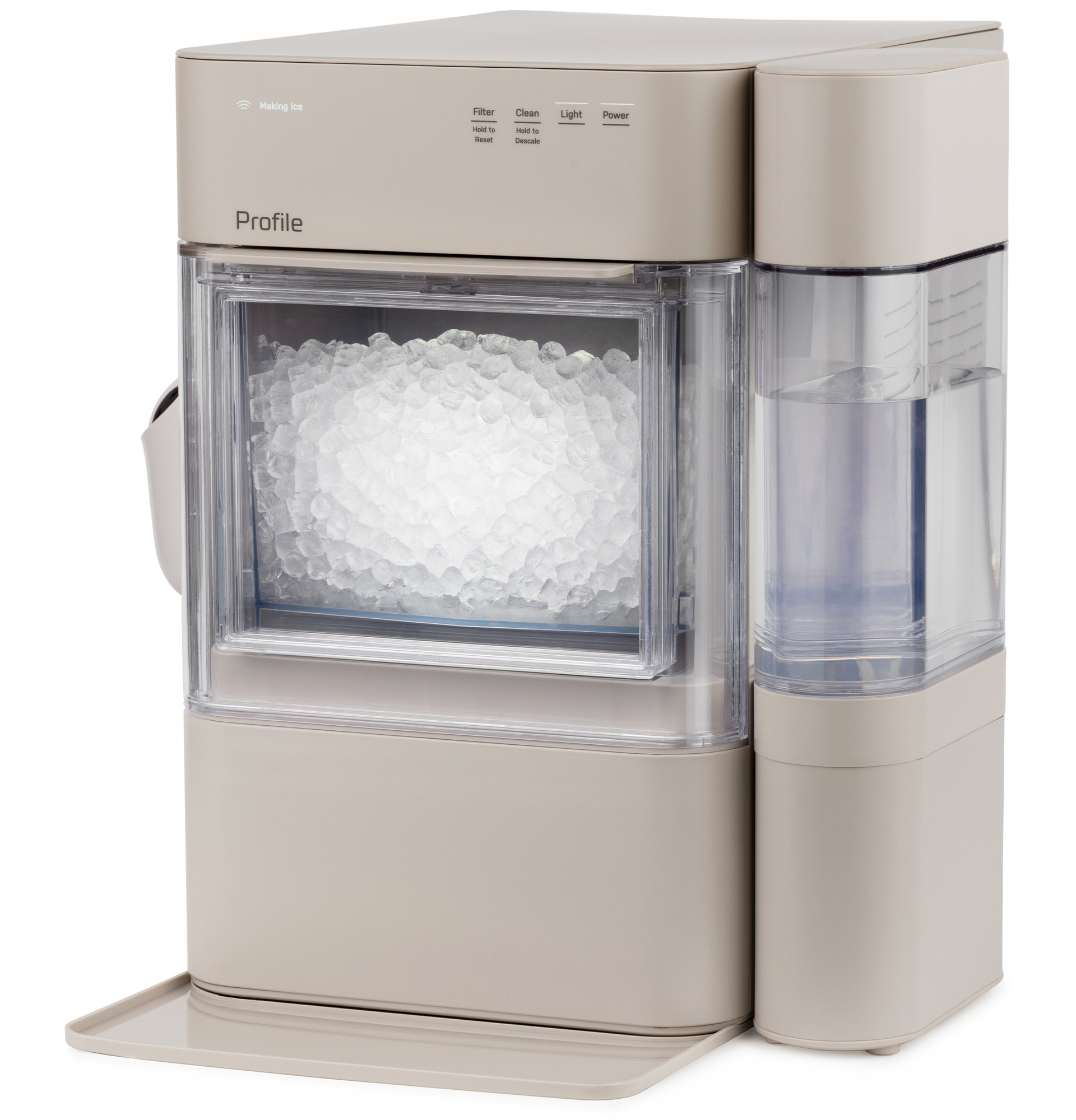 GE Profile™ Opal™ 2.0 Ultra Nugget Ice Maker with Side Tank and Scale Inhibiting Filter XPIO13SWSO