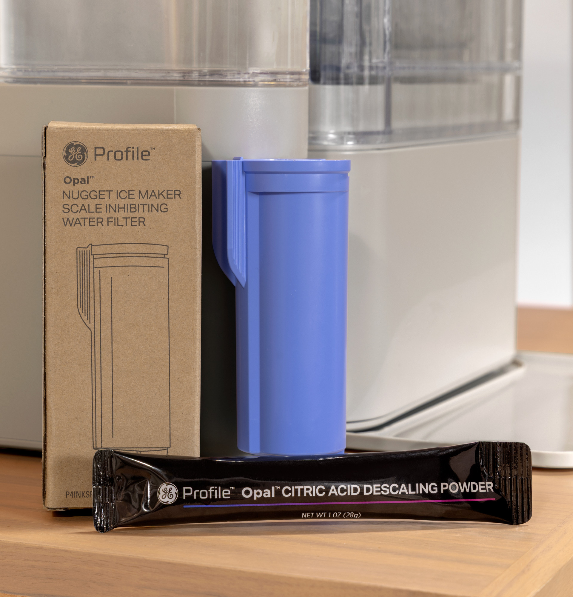 GE Profile™ Opal™ 2.0 Ultra Nugget Ice Maker with Side Tank and Scale Inhibiting Filter XPIO13SWSO