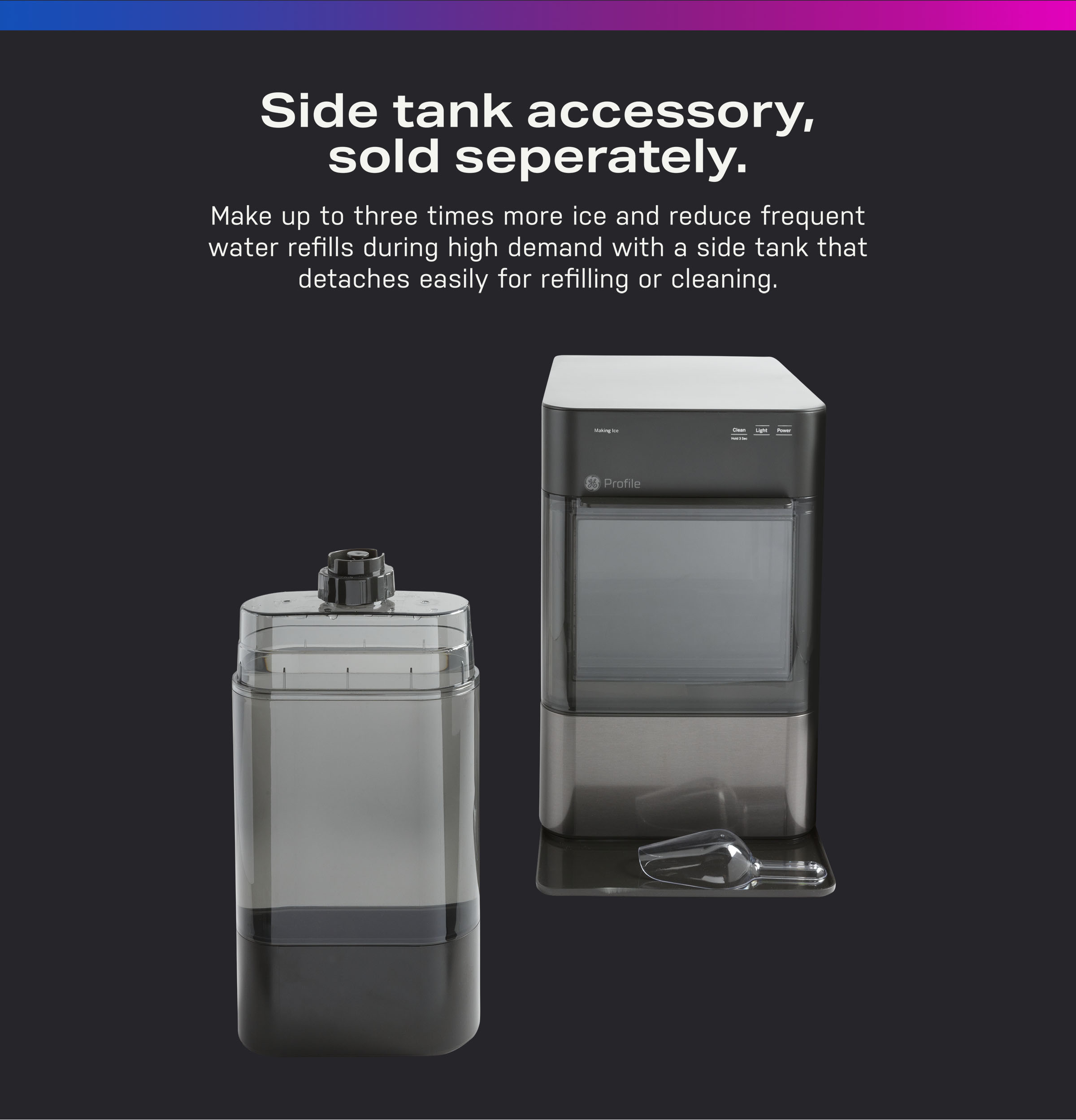 Opal 2.0 Nugget Ice Maker XPIO23SCSS