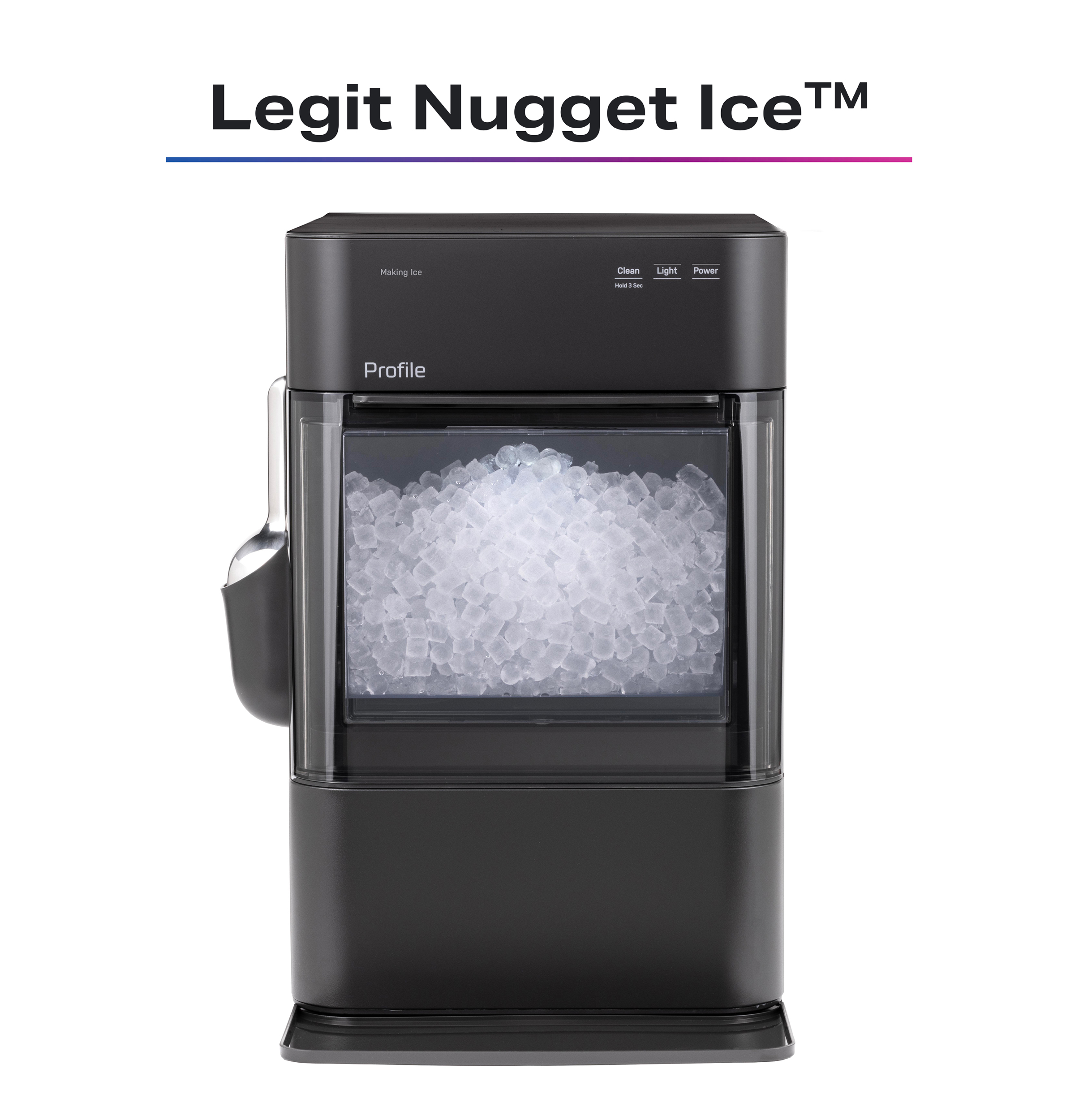 Opal 2.0 Ultra Nugget Ice Maker with Scale Inhibiting Filter XPIO23SWBB