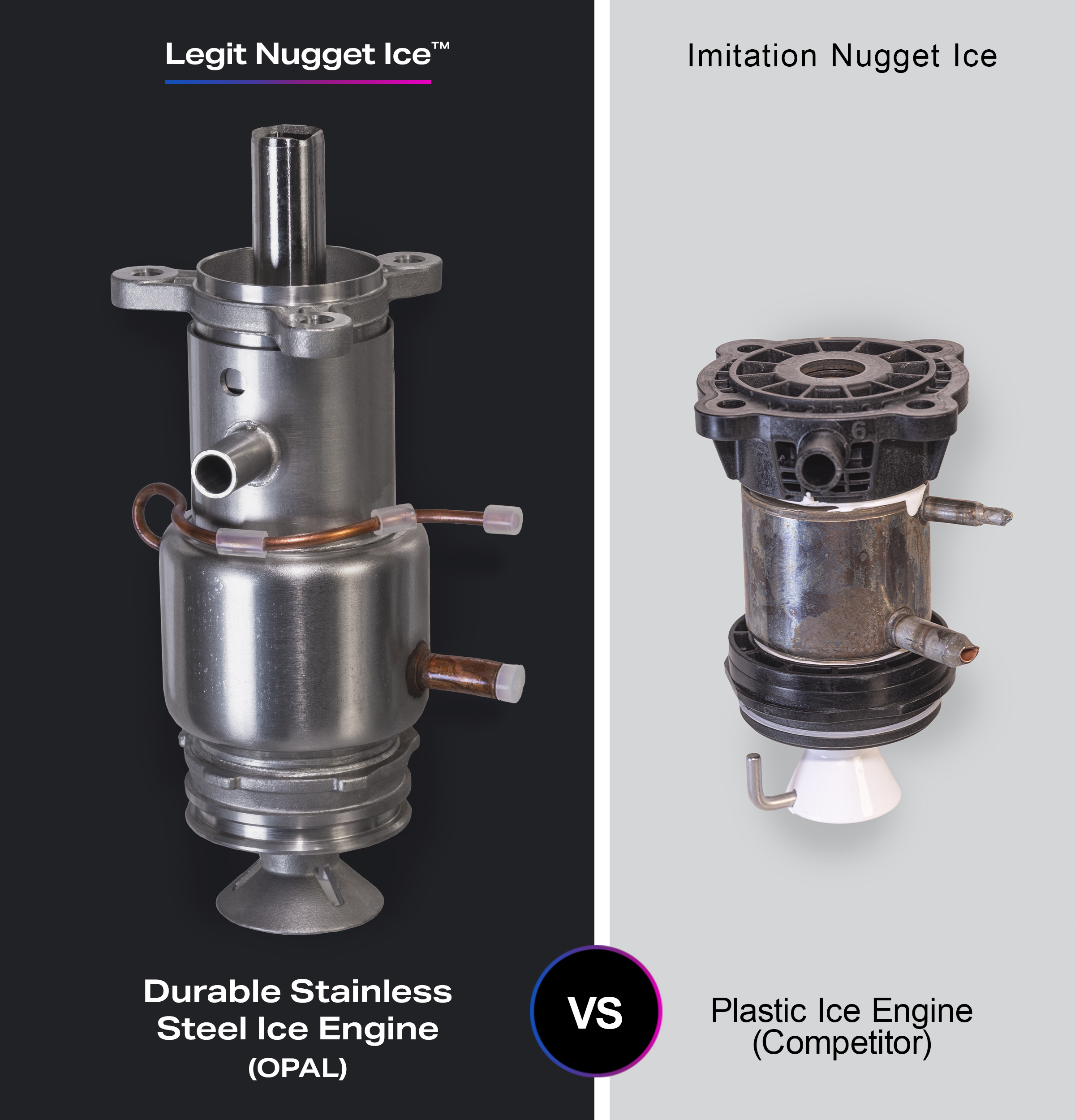Opal 2.0 Ultra Nugget Ice Maker with Scale Inhibiting Filter XPIO23SWBB