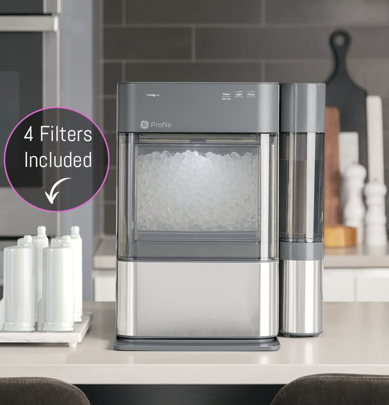 GE Profile™ Opal™ 2.0 Nugget Ice Maker + Side Tank + 4 Opal Filters XPIO43SCSS