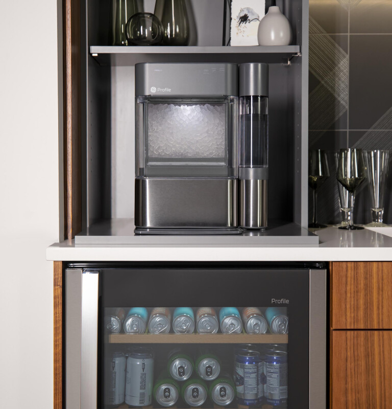 GE Profile™ Opal™ 2.0 Nugget Ice Maker + Side Tank + 4 Opal Filters XPIO43SCSS