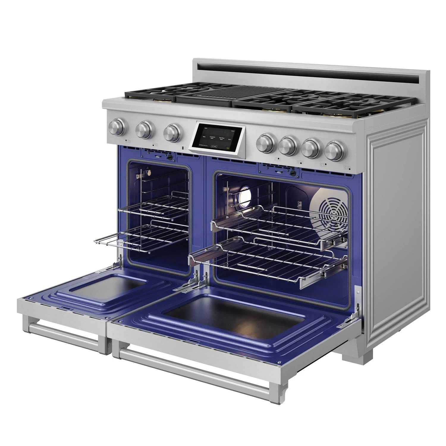 48 Inch X Series Professional Freestanding Dual Fuel Range XRD48E