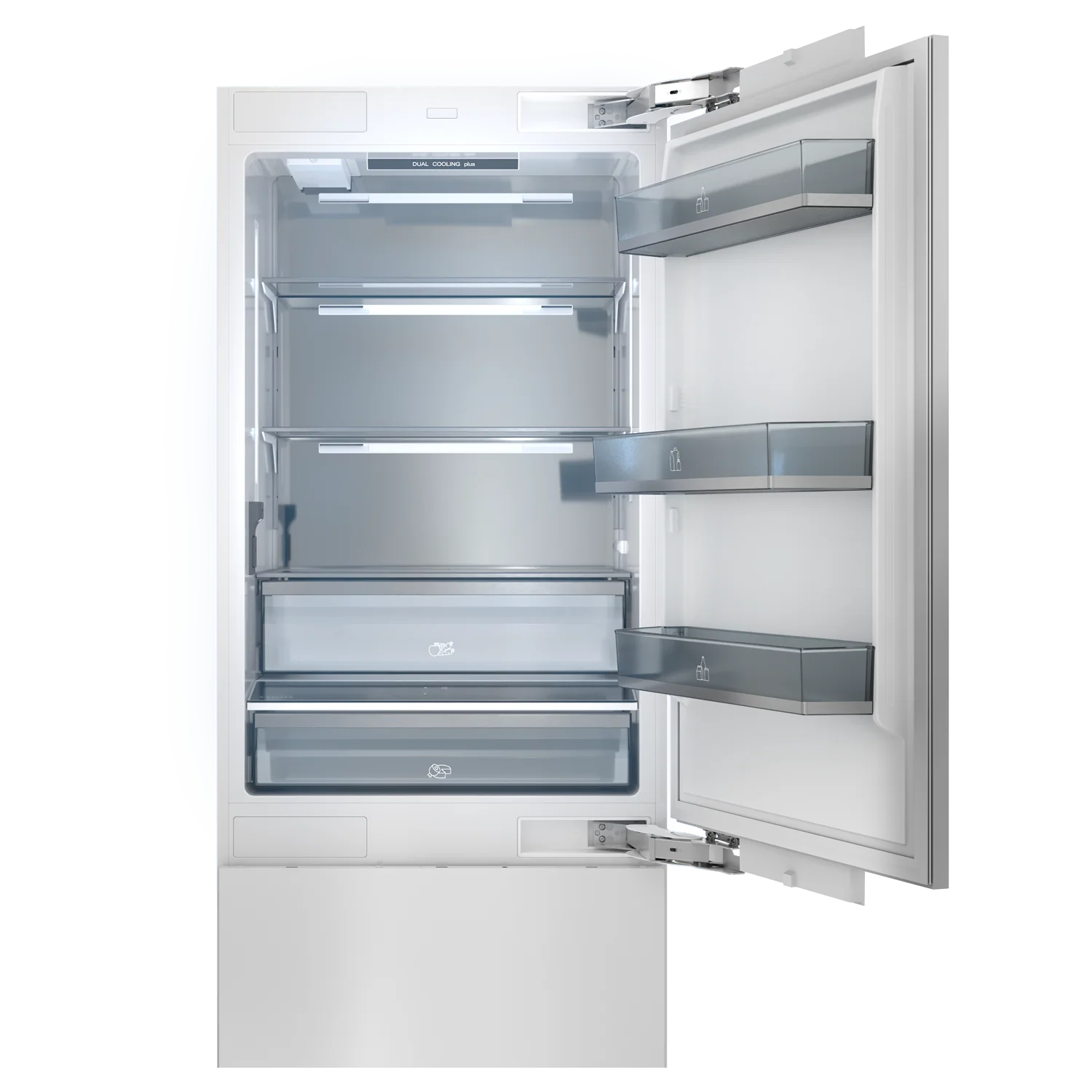 30-inch Built-in Stainless-steel Panel-ready Bottom Mount Refrigerator XRF3016BBPSS