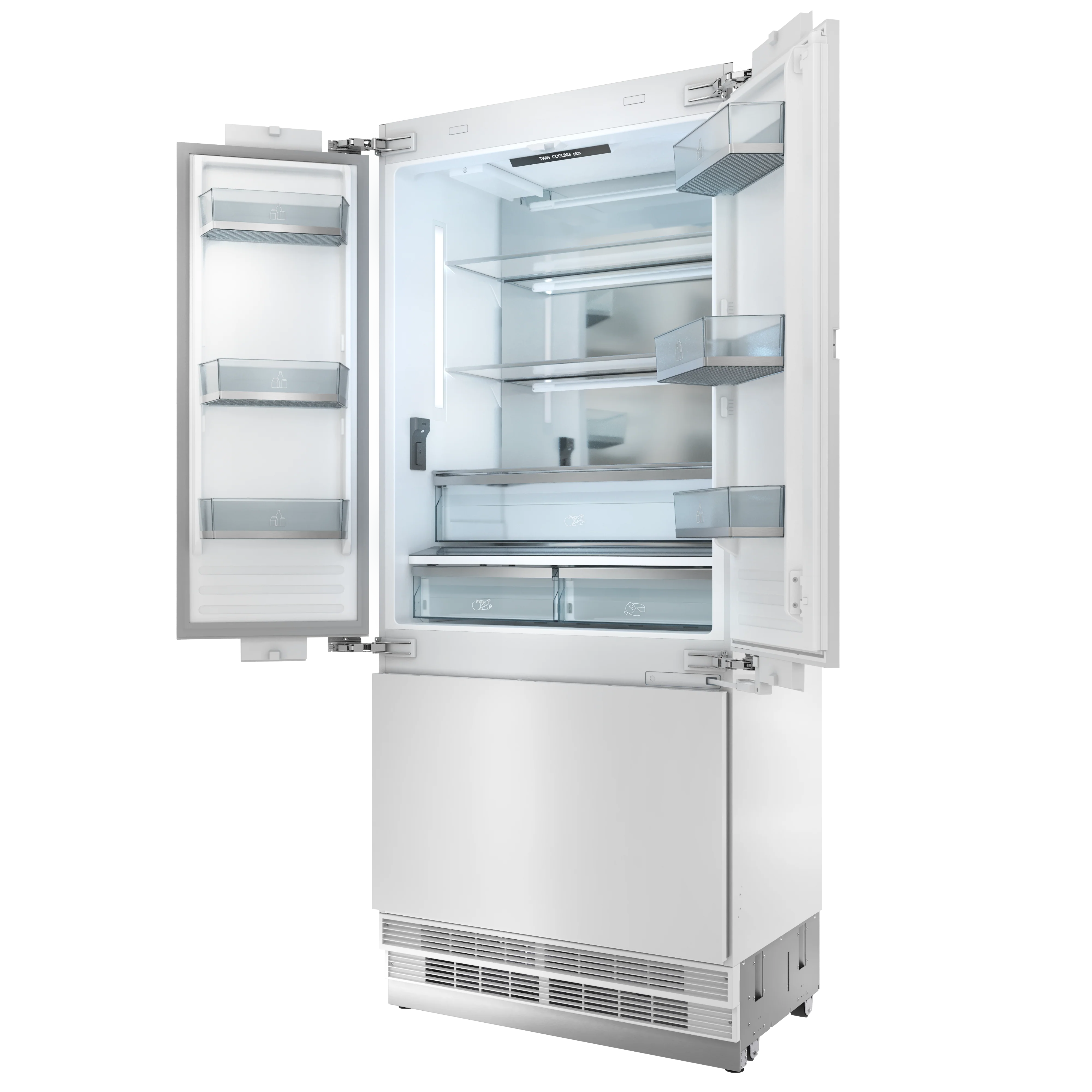 36-inch French Door Built-in Stainless-steel Panel-ready Refrigerator XRF3619BFPSS