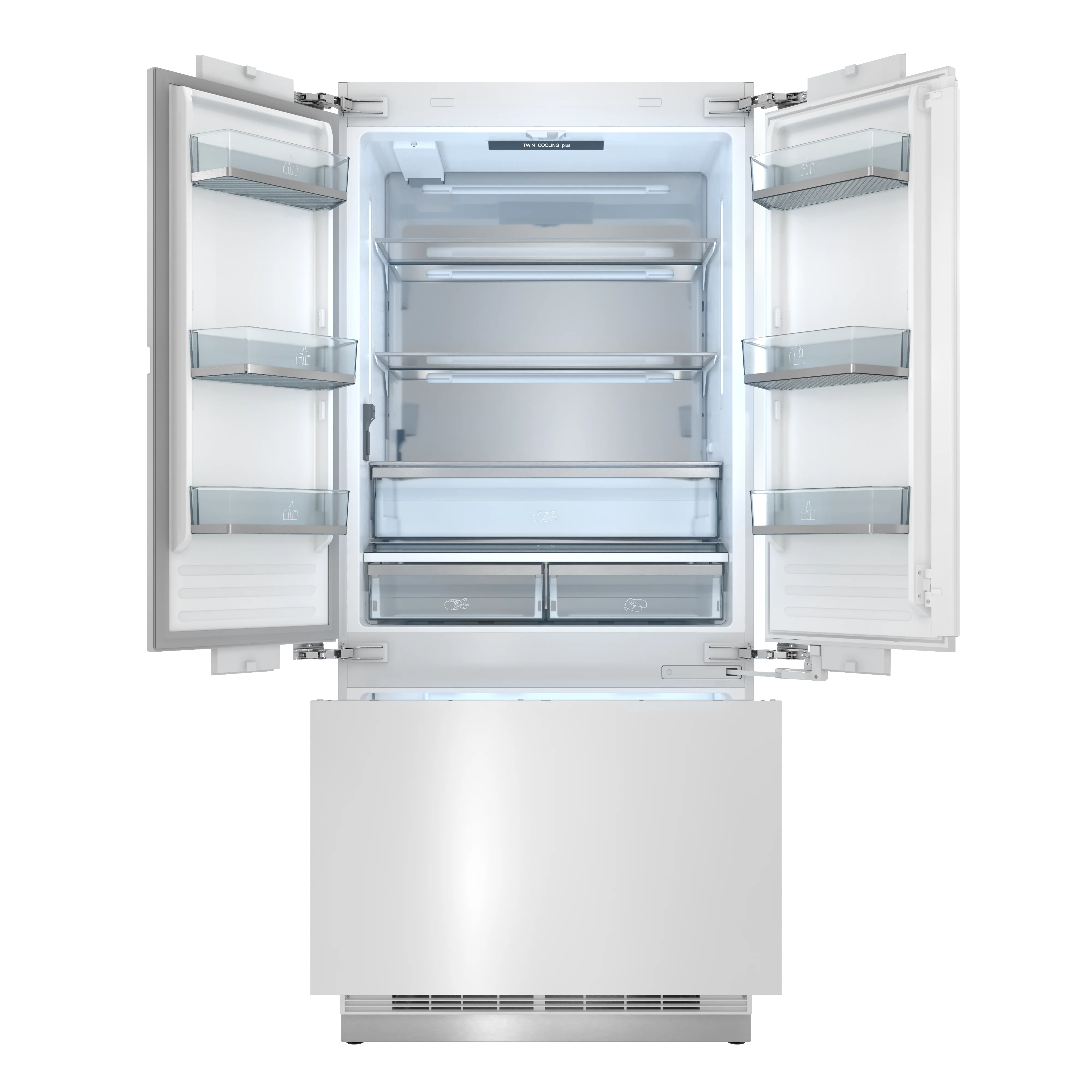 36-inch French Door Built-in Stainless-steel Panel-ready Refrigerator XRF3619BFPSS
