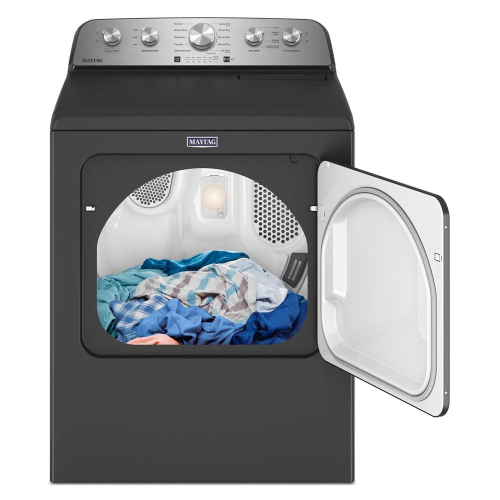 Top Load Electric Dryer with Steam-Enhanced Cycles - 7.0 cu. ft. YMED5430PBK