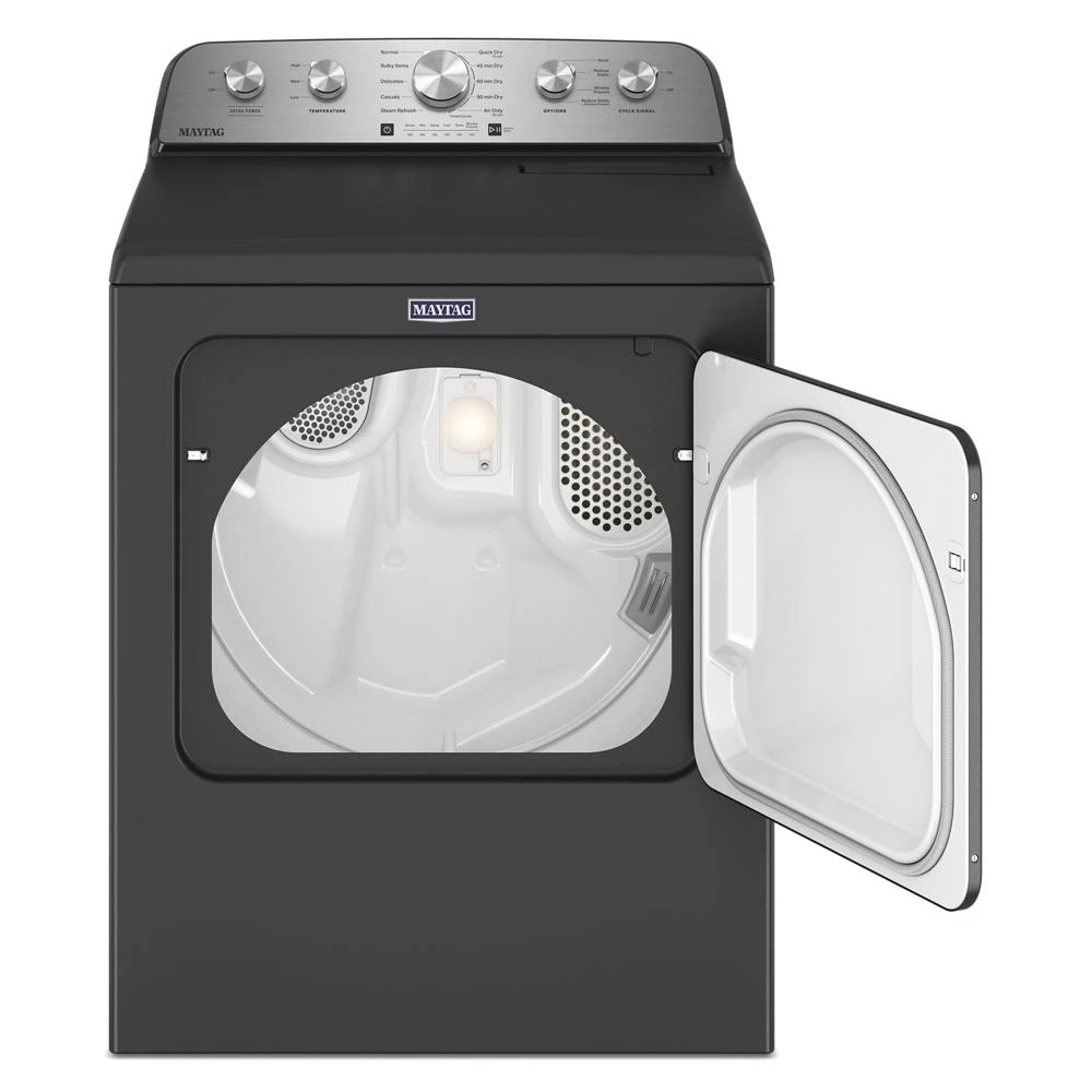Top Load Electric Dryer with Steam-Enhanced Cycles - 7.0 cu. ft. YMED5430PBK