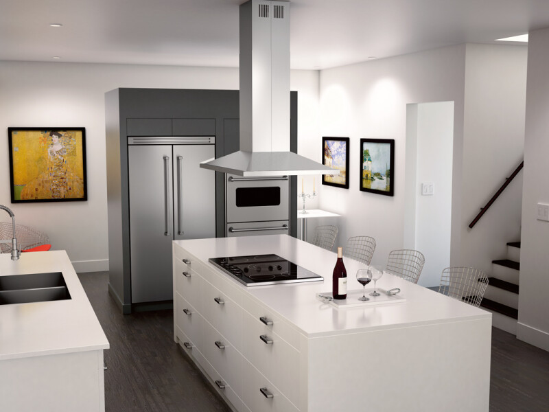 42" Anzio Island ZAZE42CS