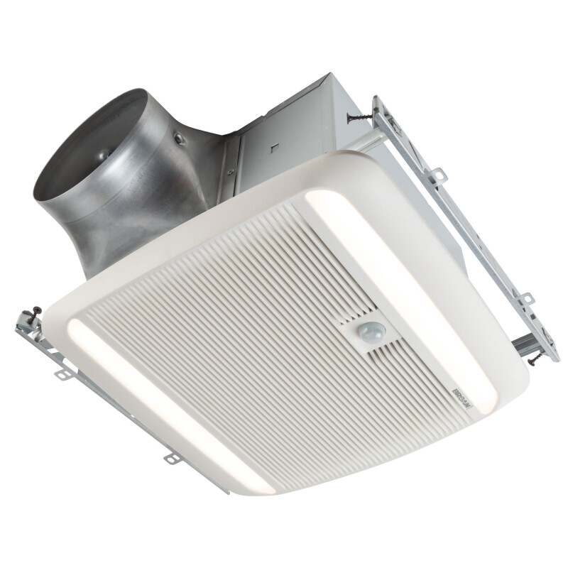 ULTRA GREEN ZB Series 80 CFM Multi-Speed Bathroom Exhaust Fan with LED Light and Motion Sensing ZB80ML1