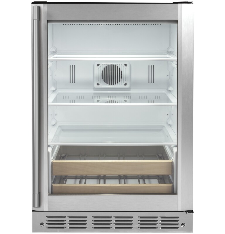 Monogram 24" Stainless Steel Beverage Center ZDBR240NBS