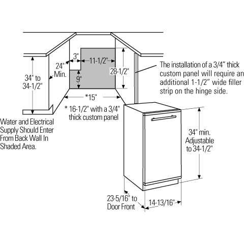 GE Monogram® High Production, Large Capacity Automatic Icemaker ZDIS15CSS