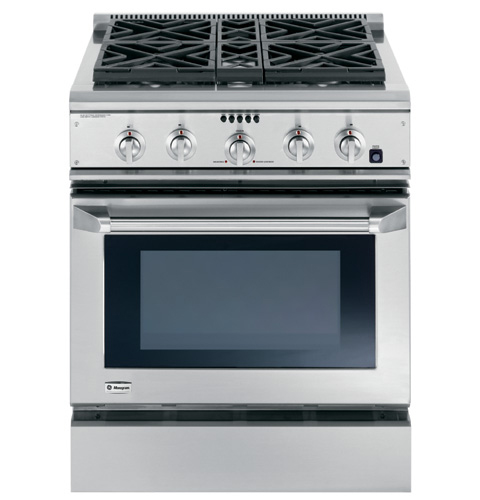 GE Monogram® 30" Dual-Fuel Professional Range with 4 Burners (Natural Gas) ZDP30N4HSS