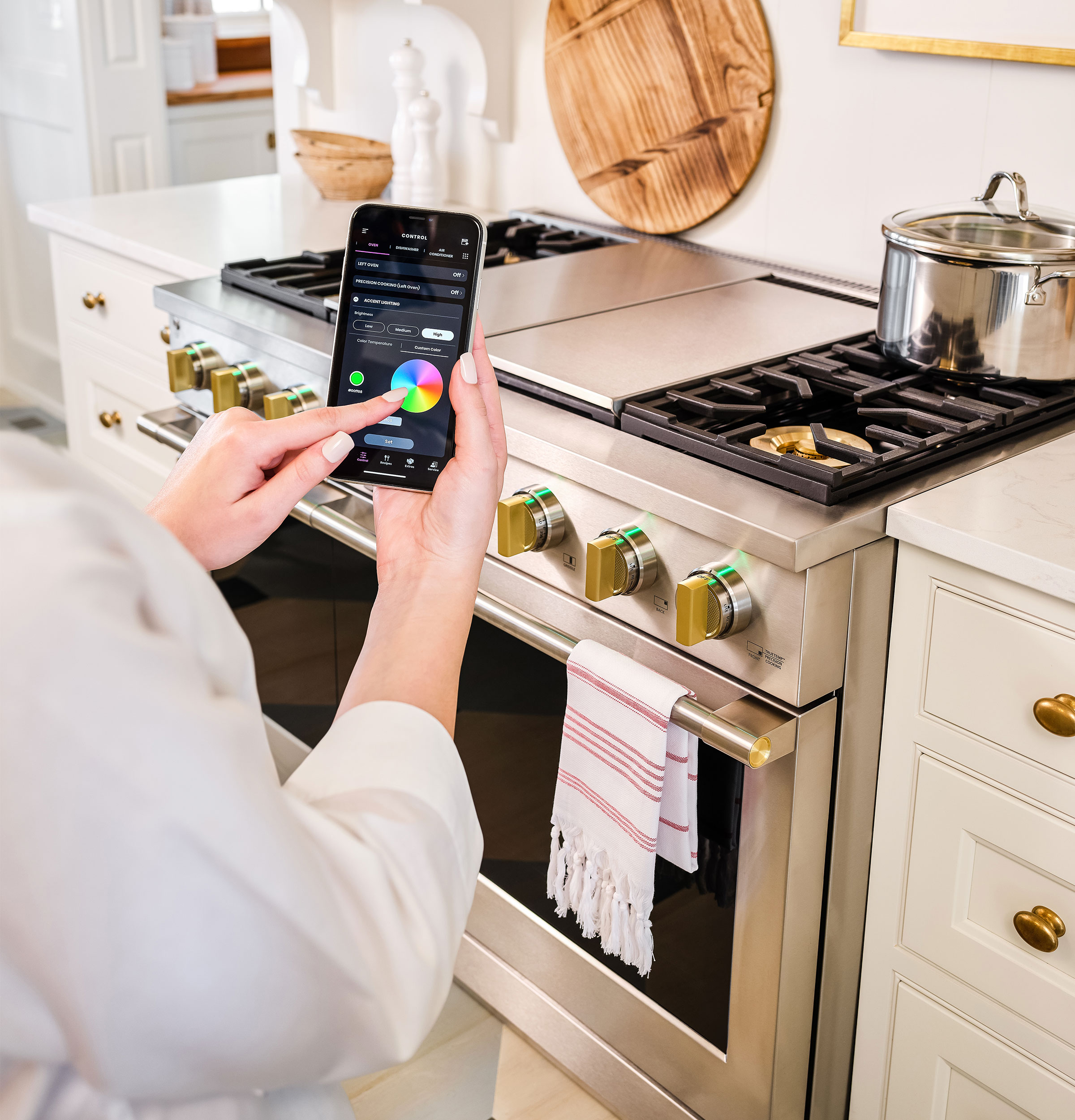 Monogram 48" Dual-Fuel Professional Range with 4 Burners, Grill, and Griddle ZDP484NGTSS