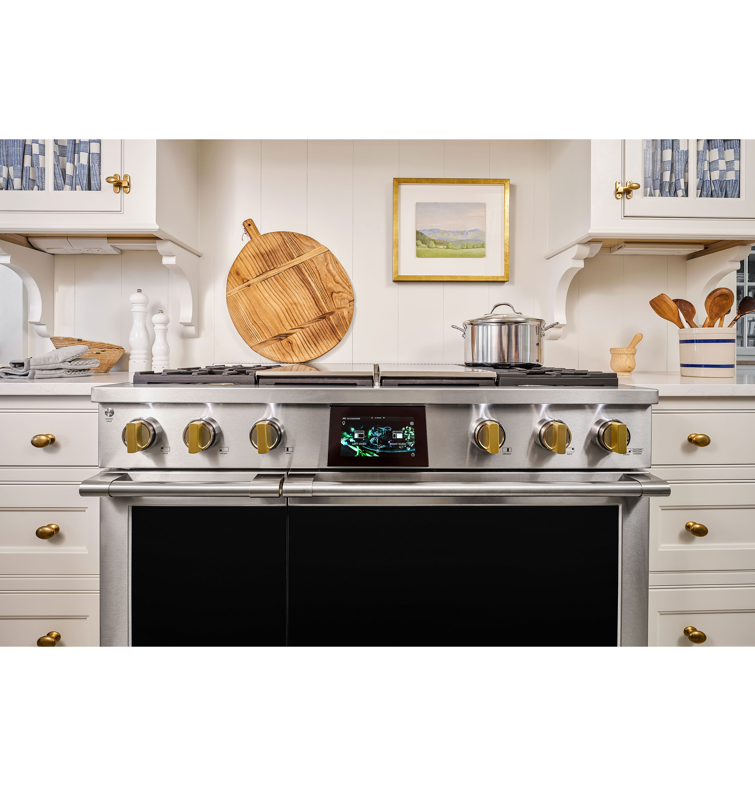 Monogram 48" Dual-Fuel Professional Range with 4 Burners, Grill, and Griddle ZDP484NGTSS
