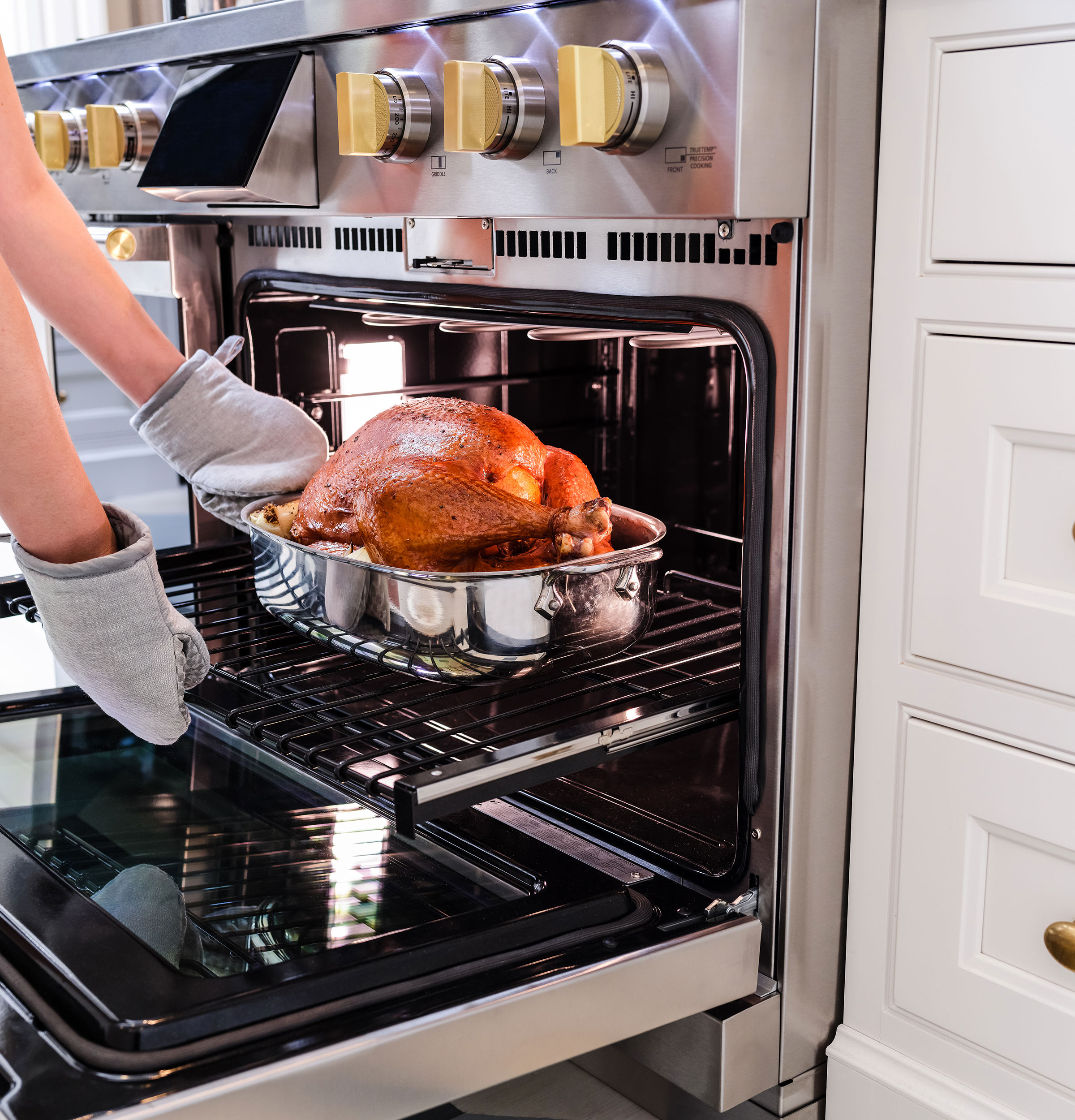 Monogram 48" Dual-Fuel Professional Range with 4 Burners, Grill, and Griddle ZDP484NGTSS