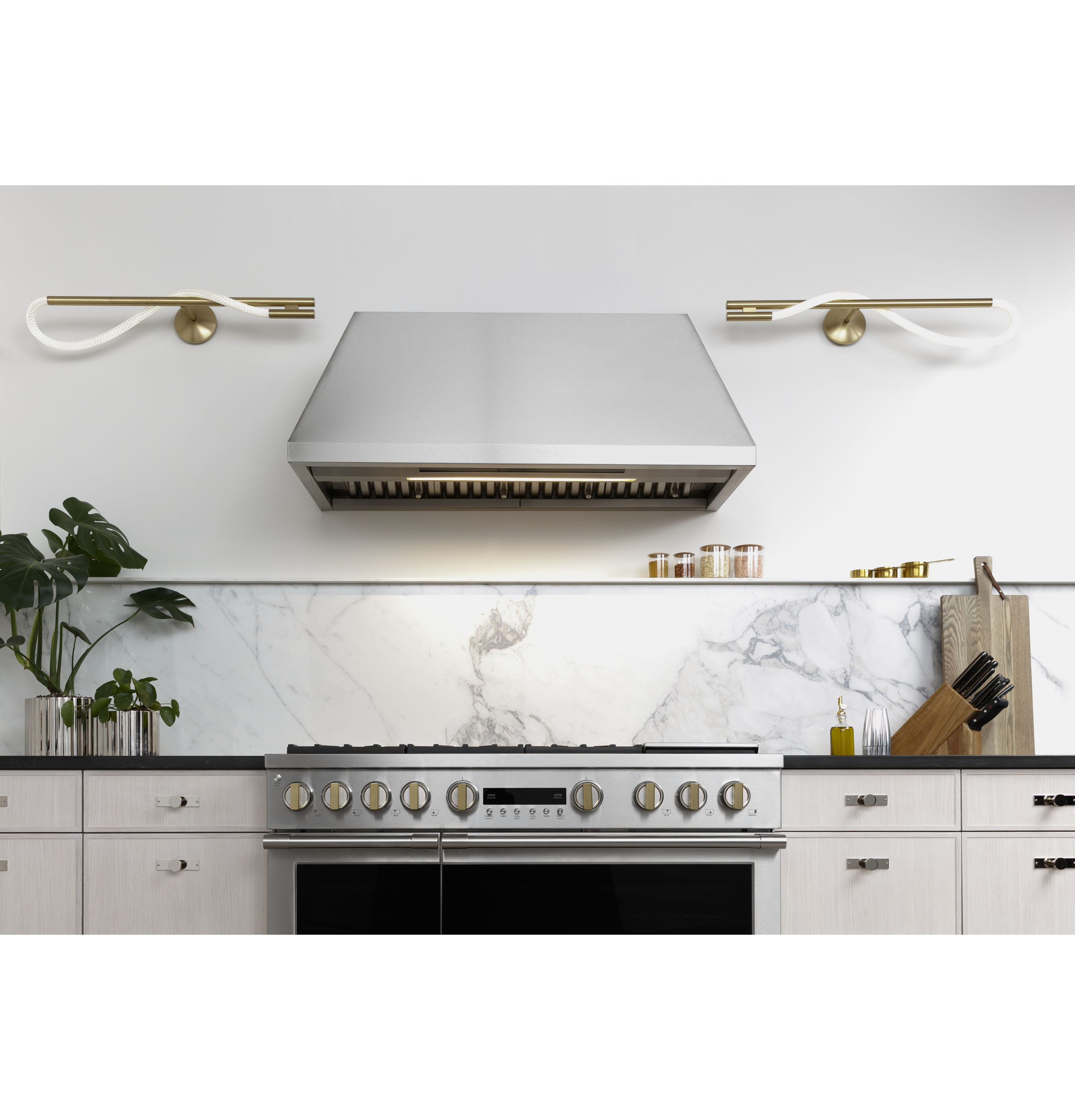 Monogram 48" Dual-Fuel Professional Range with 6 Burners and Griddle ZDP486NDTSS