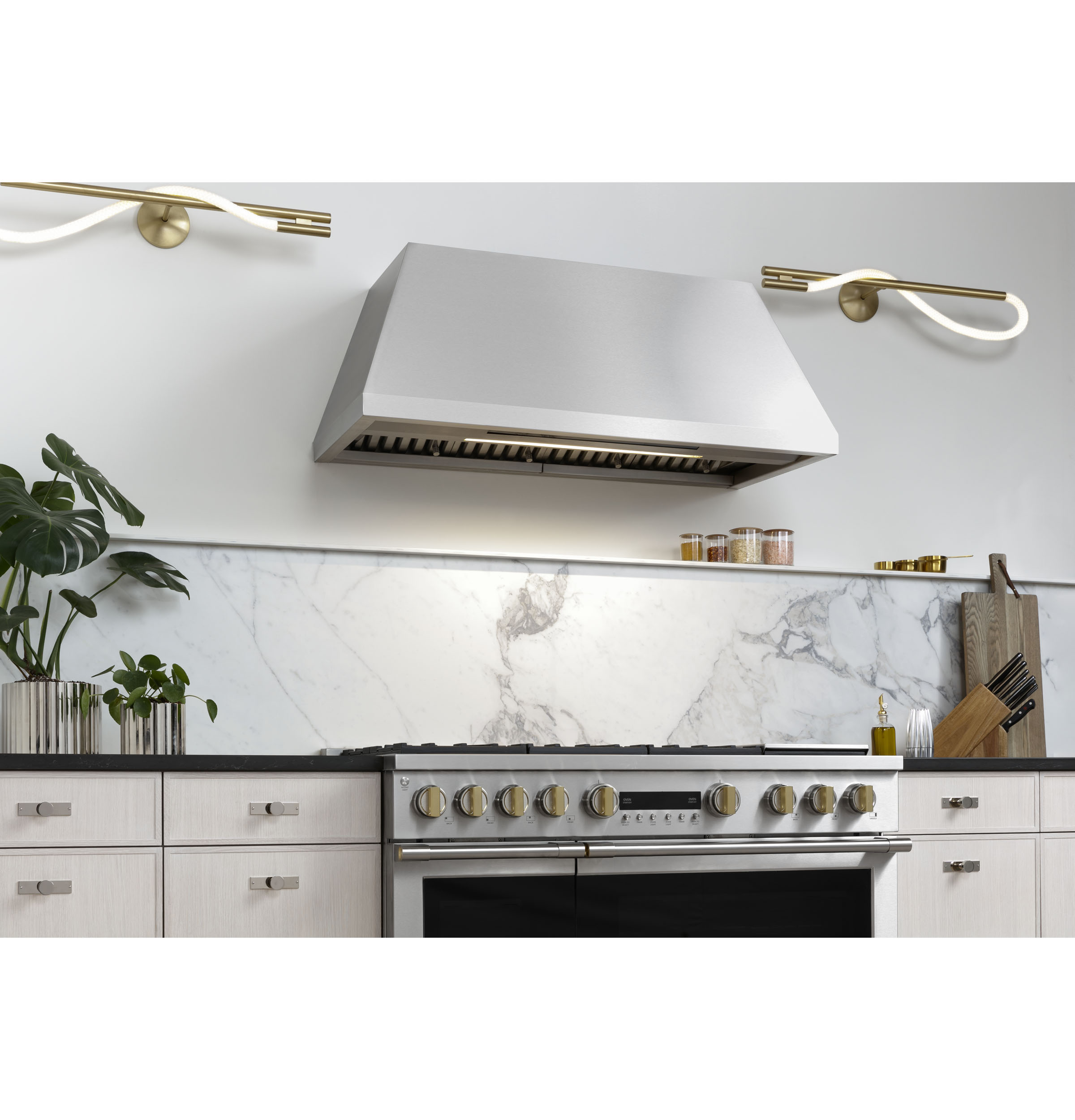 Monogram 48" Dual-Fuel Professional Range with 6 Burners and Griddle ZDP486NDTSS