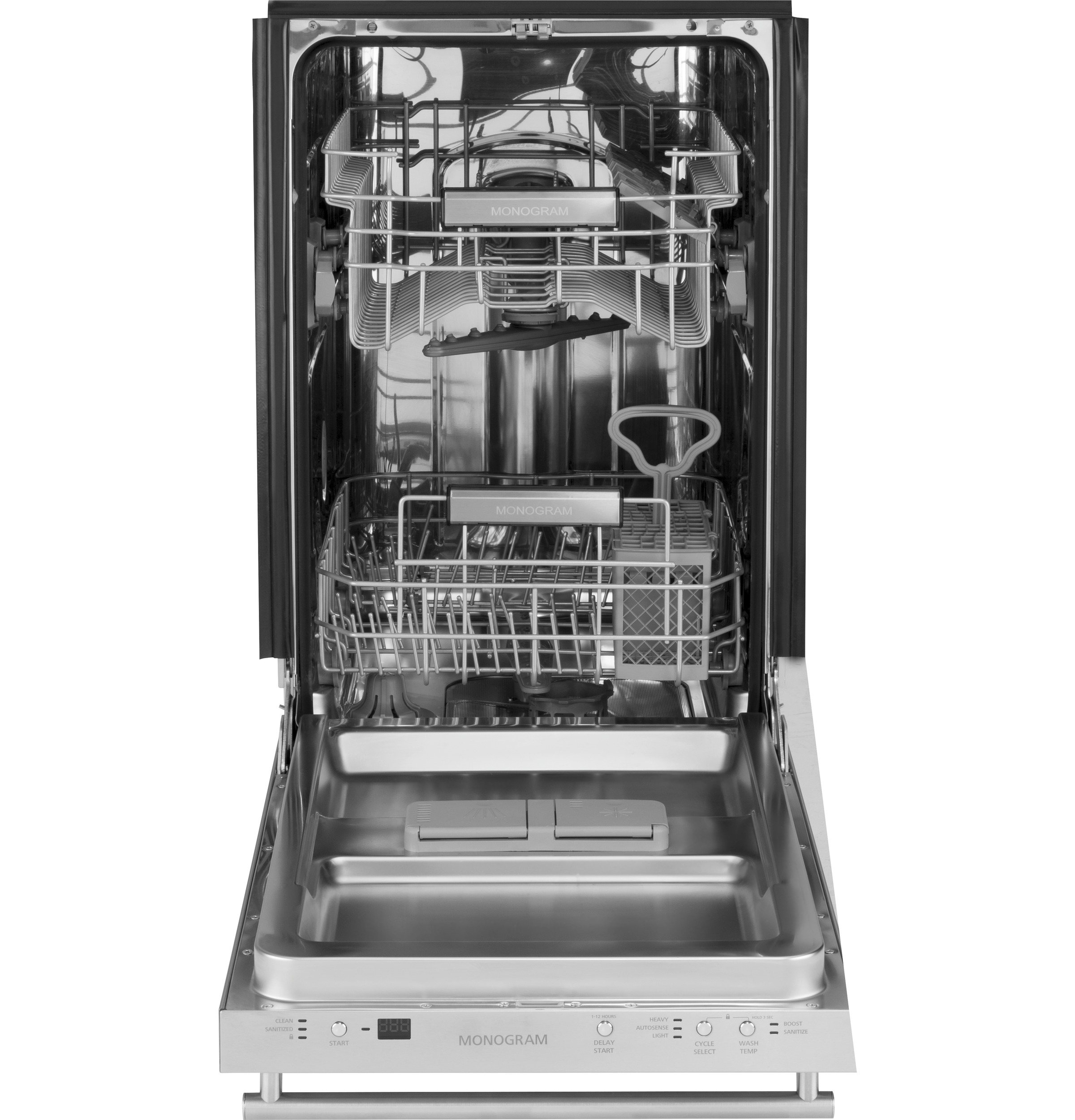 Monogram 18" Panel-Ready Dishwasher ZDT165SILII