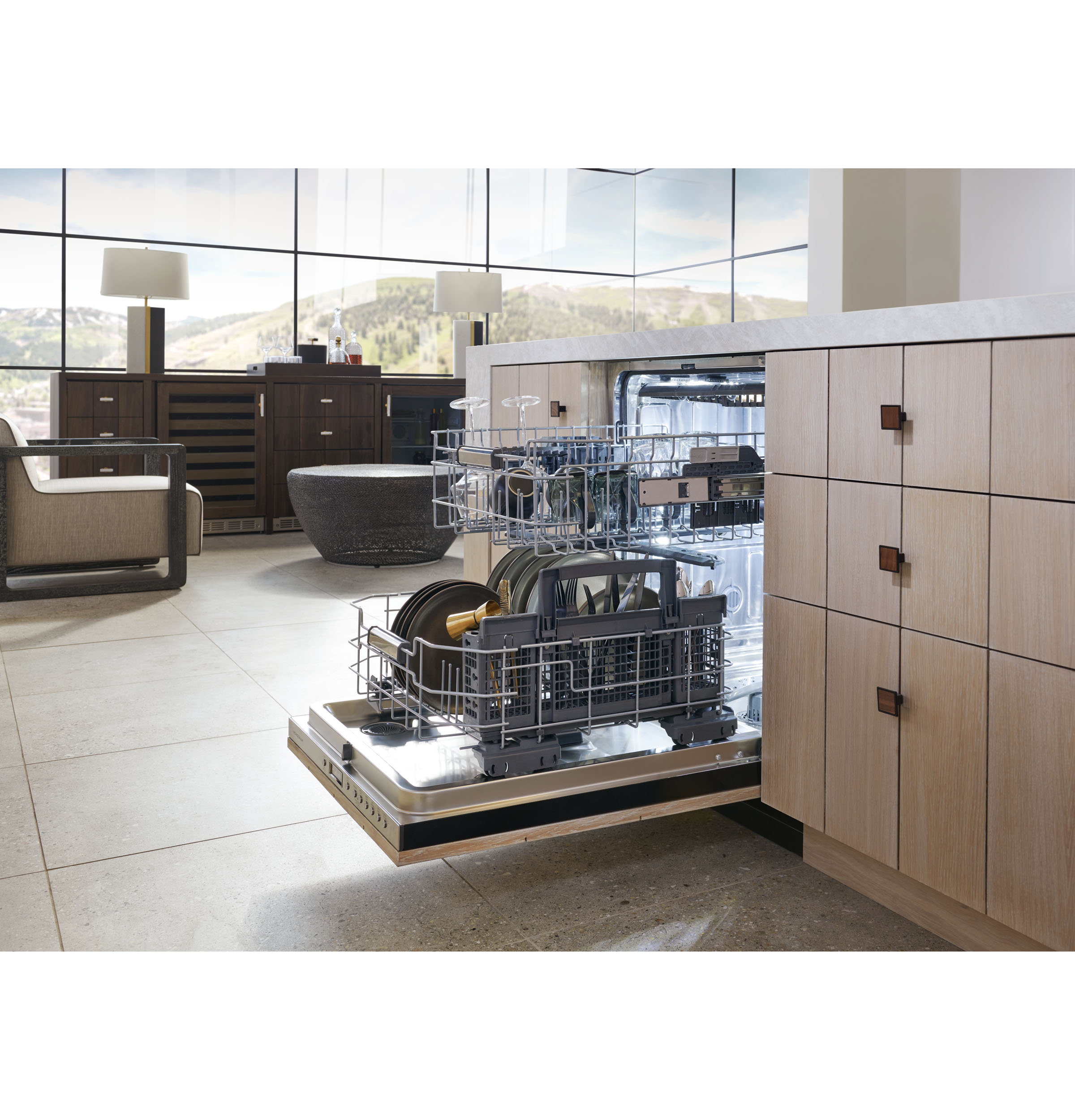Monogram 24" Panel-Ready Fully Integrated Dishwasher ZDT925SINII