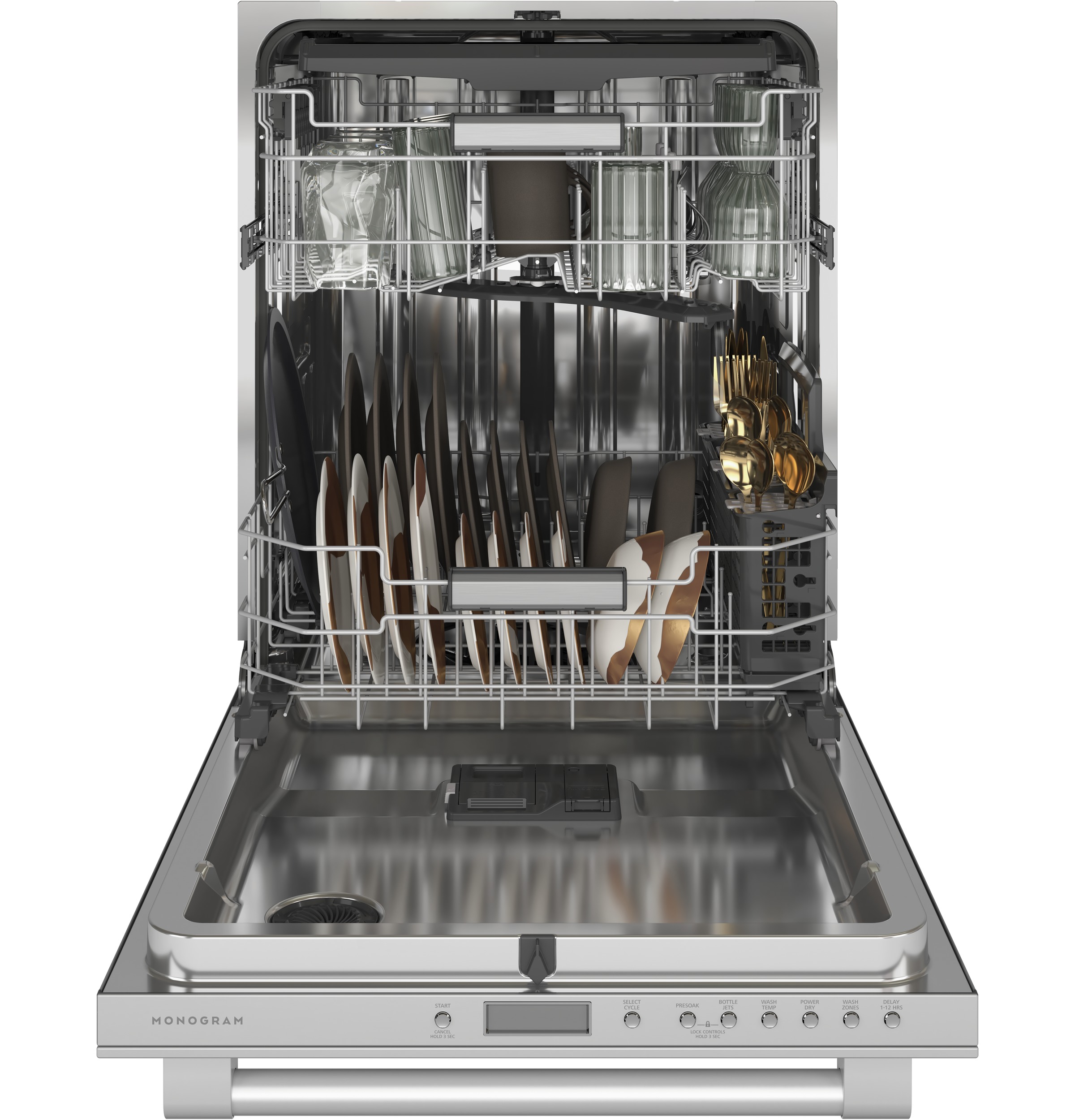 Monogram 24" Statement Fully Integrated Dishwasher ZDT925SPNSS