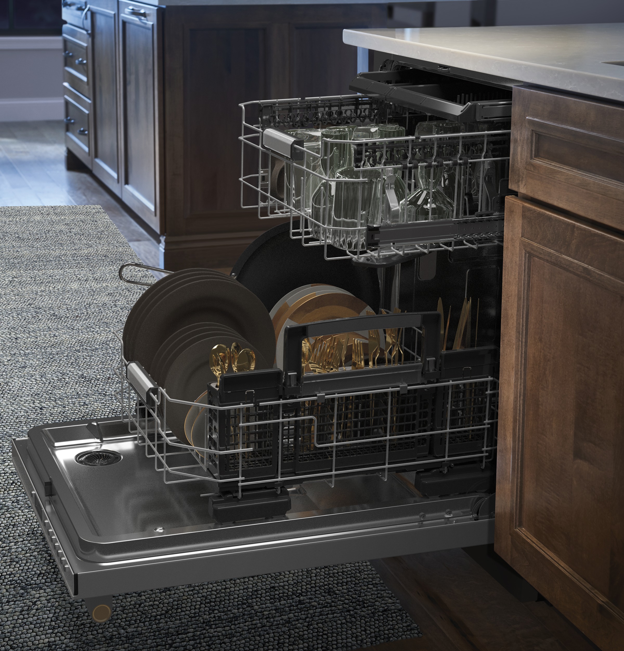 Monogram 24" Panel-Ready Fully Integrated Dishwasher ZDT985SINII