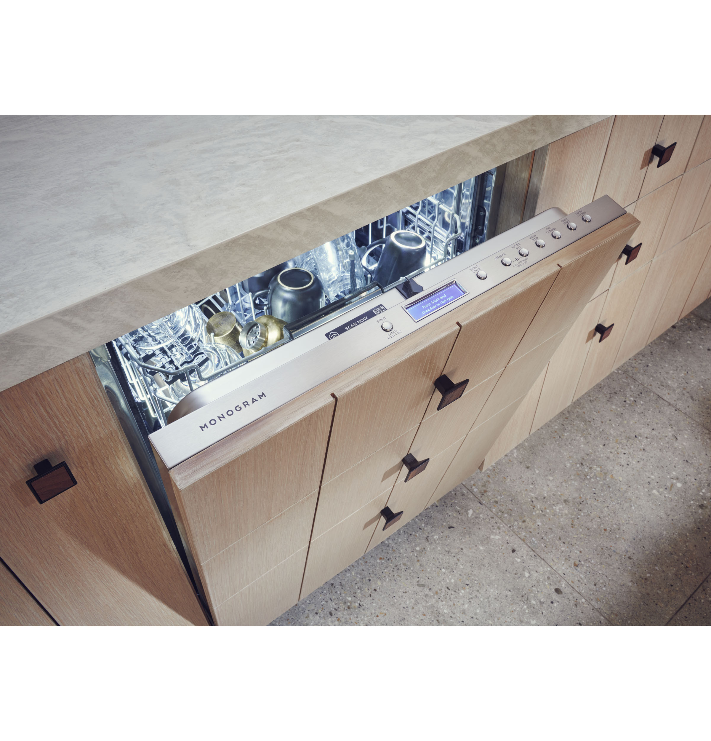 Monogram 24" Panel-Ready Fully Integrated Dishwasher ZDT985SINII