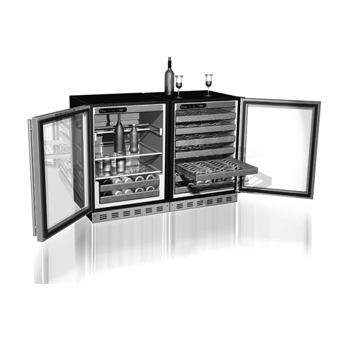 GE Monogram® Stainless Steel Wine Reserve ZDWR240PBS