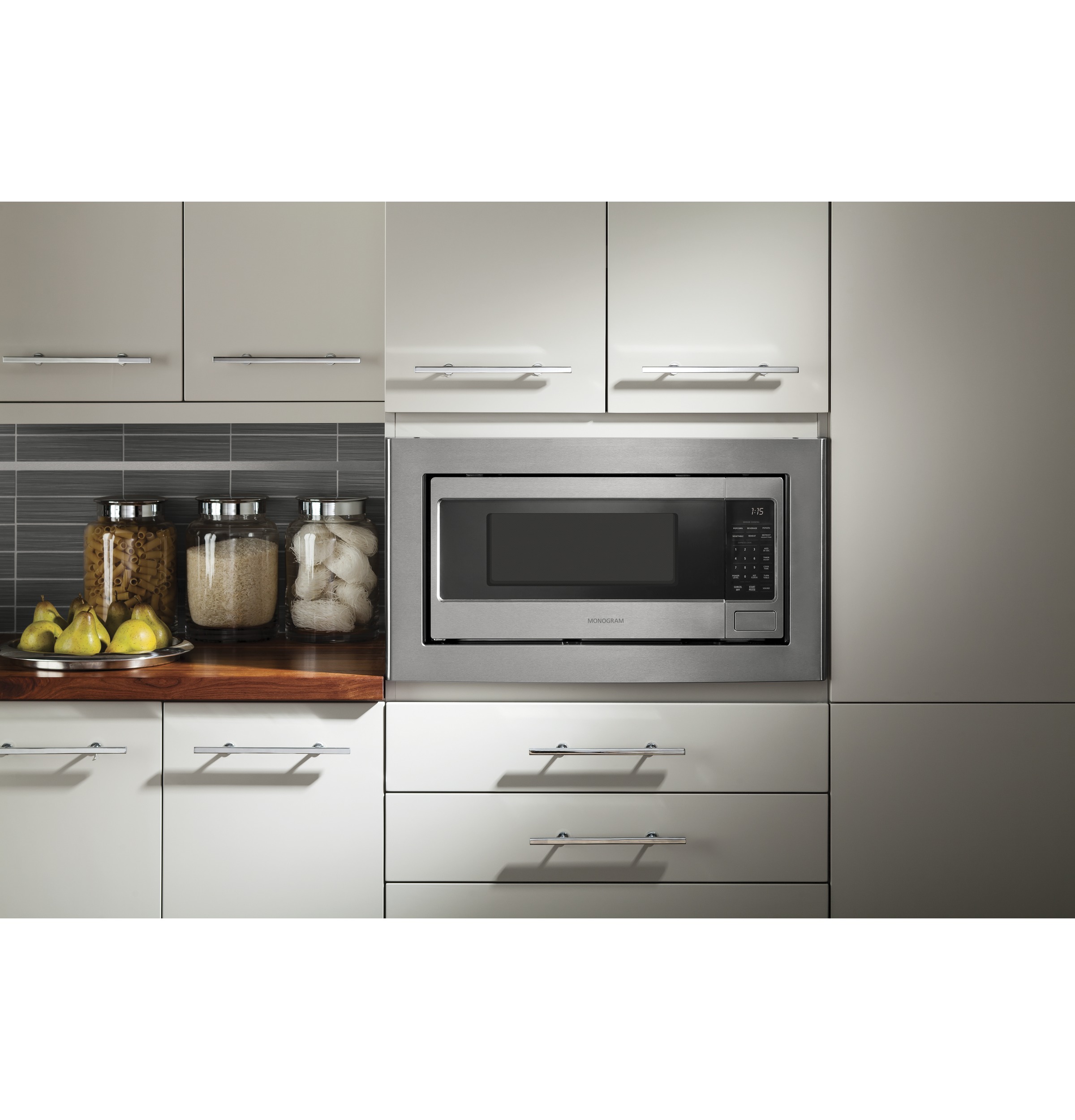 Monogram® 1.1 Cu. Ft. Countertop Microwave Oven ZEM115SFSS