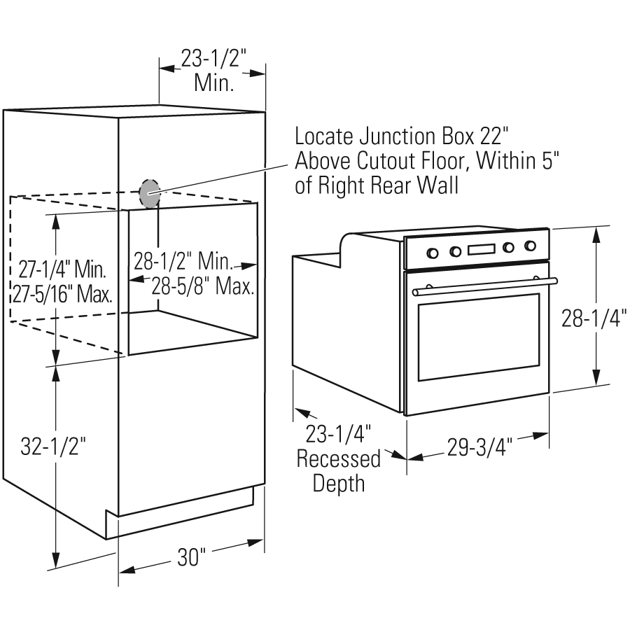 GE Monogram® 30" Professional Electronic Convection Single Wall Oven ZET1PMSS