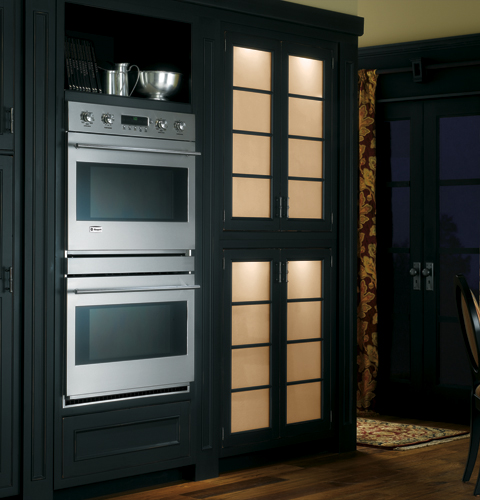 GE Monogram® 30" Built-In Electronic Convection Double Wall Oven ZET2SMSS