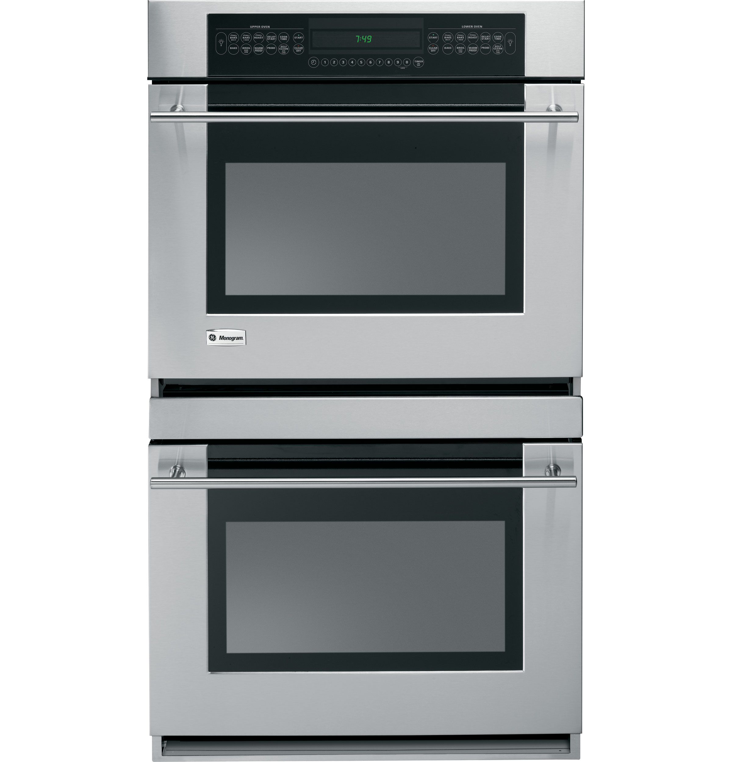 GE Monogram® 30" Built-In Electric Double Oven ZET958SMSS