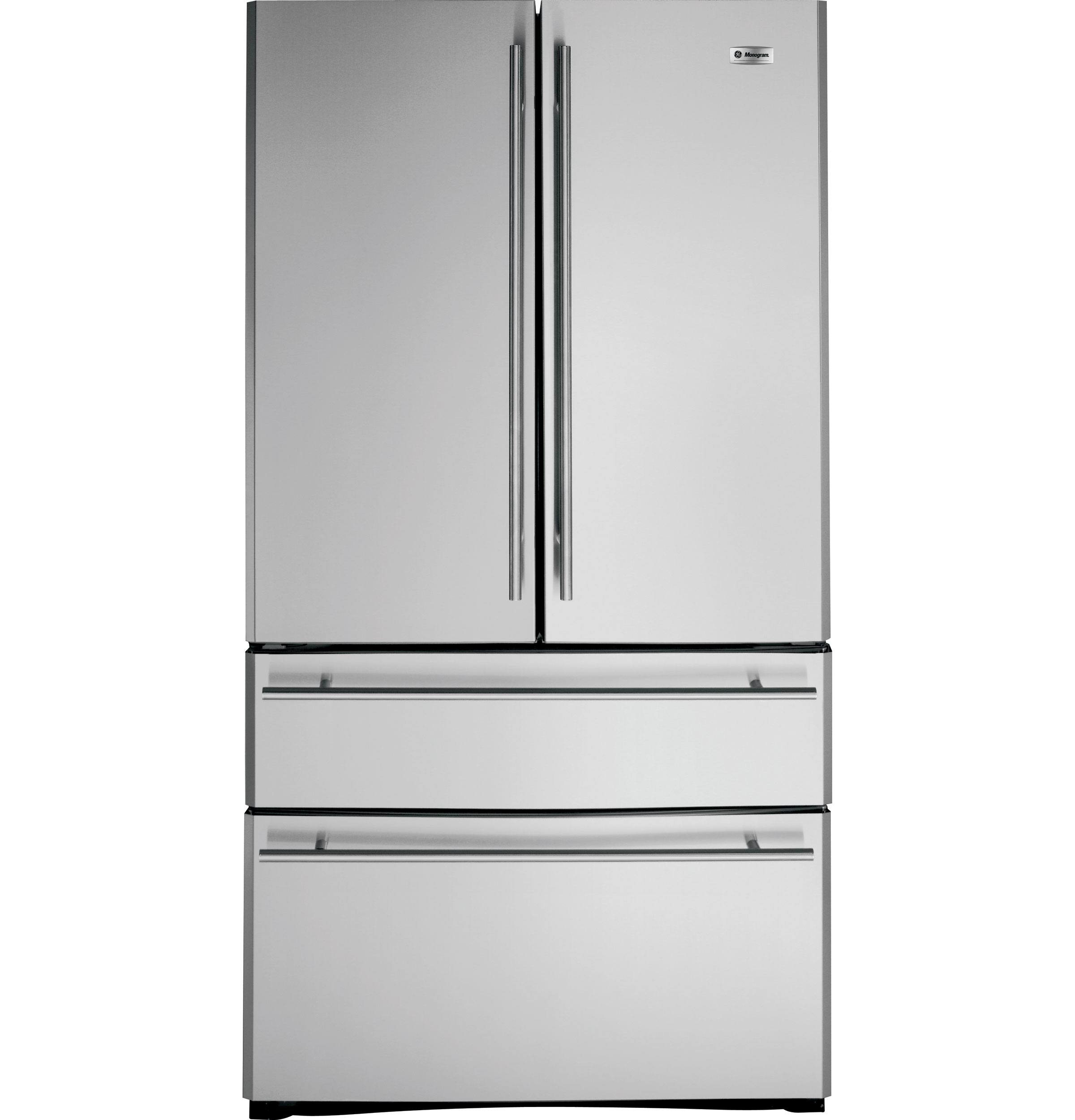 Monogram GE Monogram® 20.7 Cu. Ft. French-Door Two Drawer Free-Standing Refrigerator Stainless Steel ZFGB21HYSS Picture 1