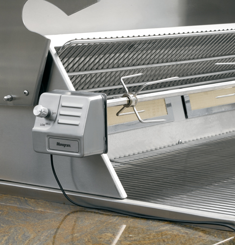 GE 54" Outdoor Cooking Center with Integrated Side Burners ZGG542LCPSS
