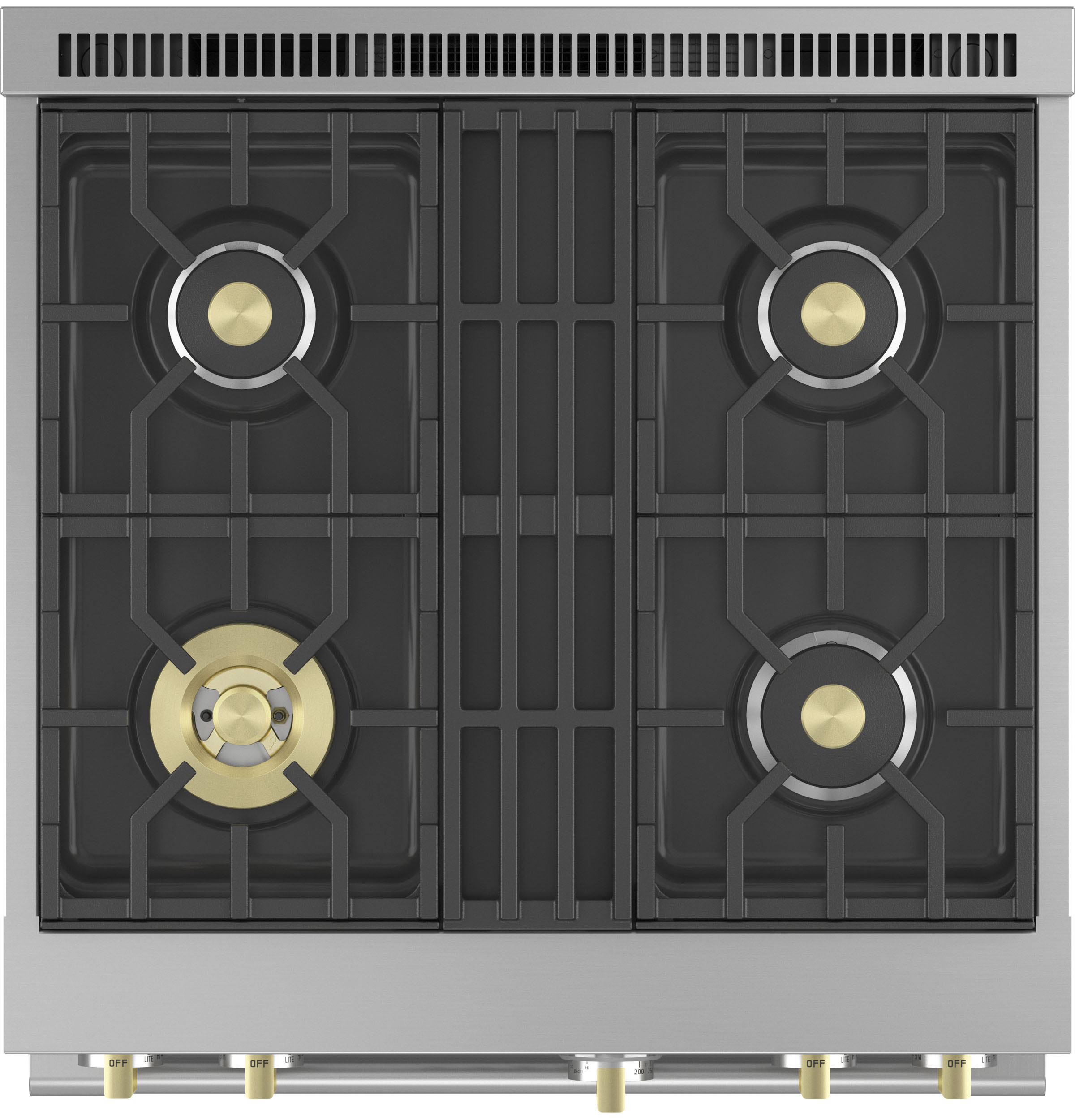 Monogram 30" All Gas Professional Range with 4 Burners ZGP304NTSS
