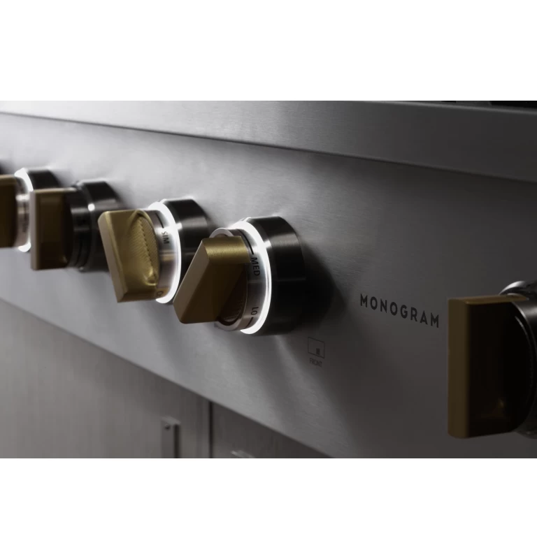 Monogram 36" Professional Gas Rangetop with 4 Burners and Griddle ZGU364NDTSS