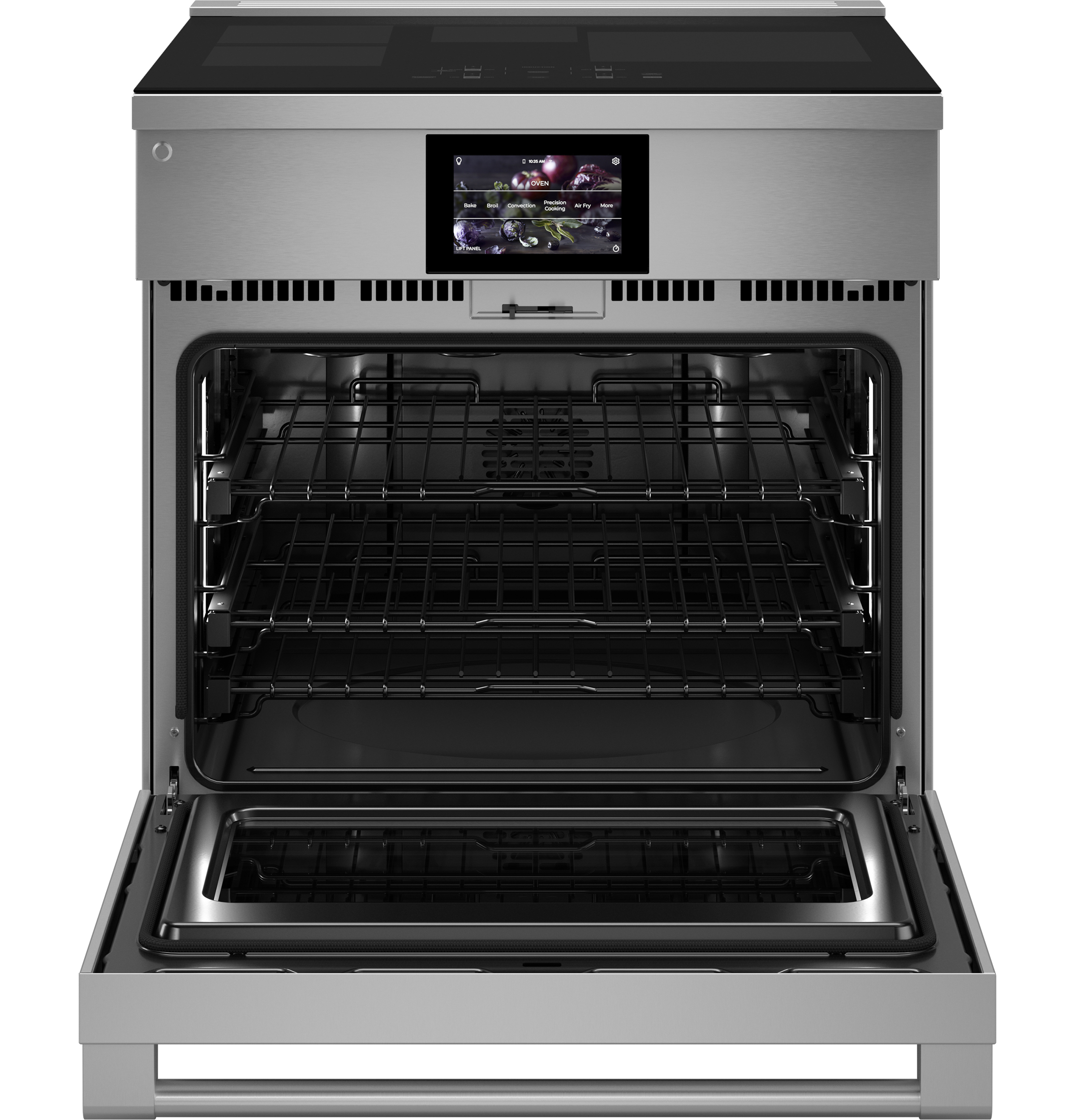 Monogram 30" Induction Professional Range with 4 elements ZHP304ETVSS