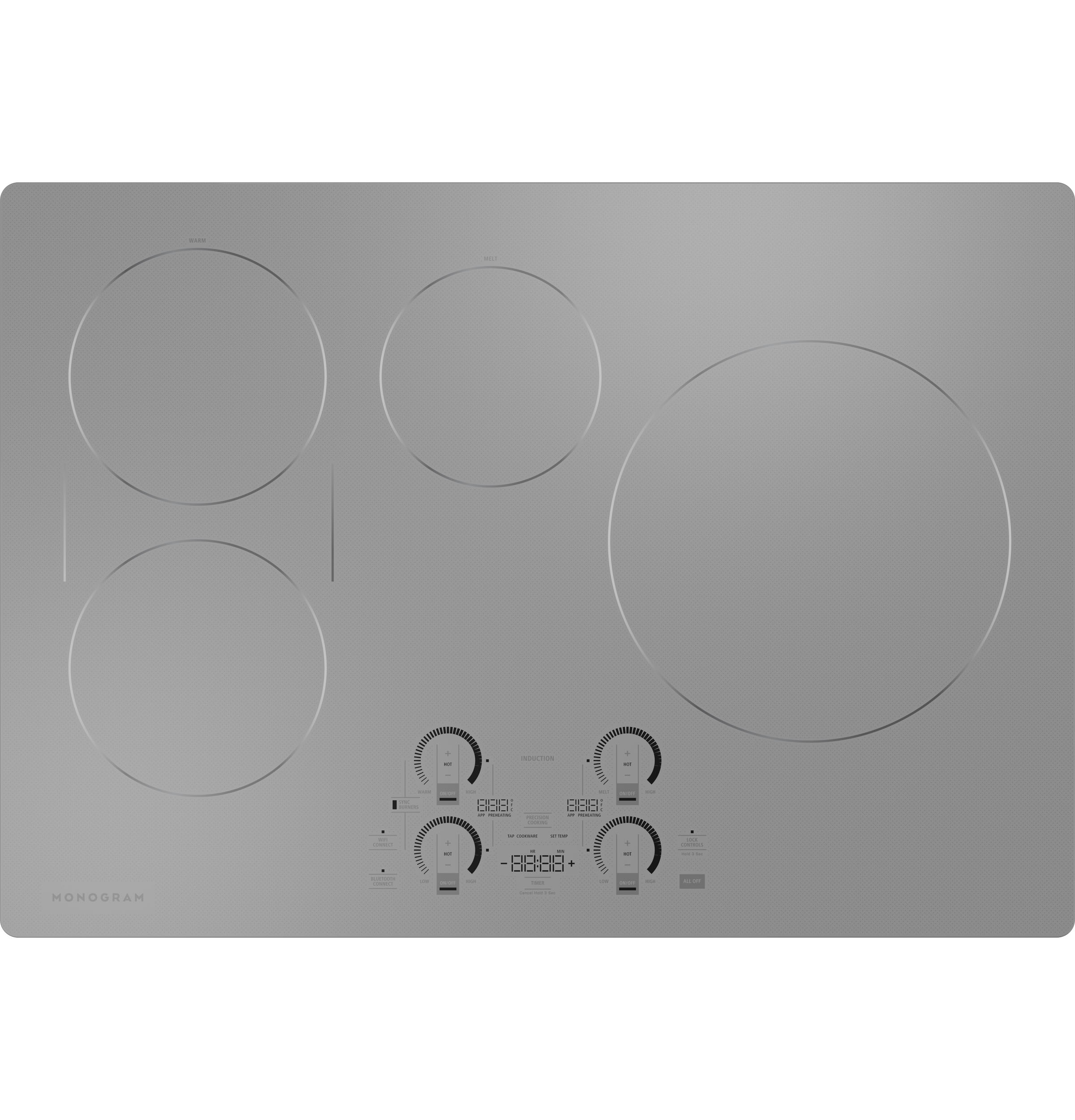 Monogram ENERGY STAR® 30" Induction Cooktop ZHU30RSTSS