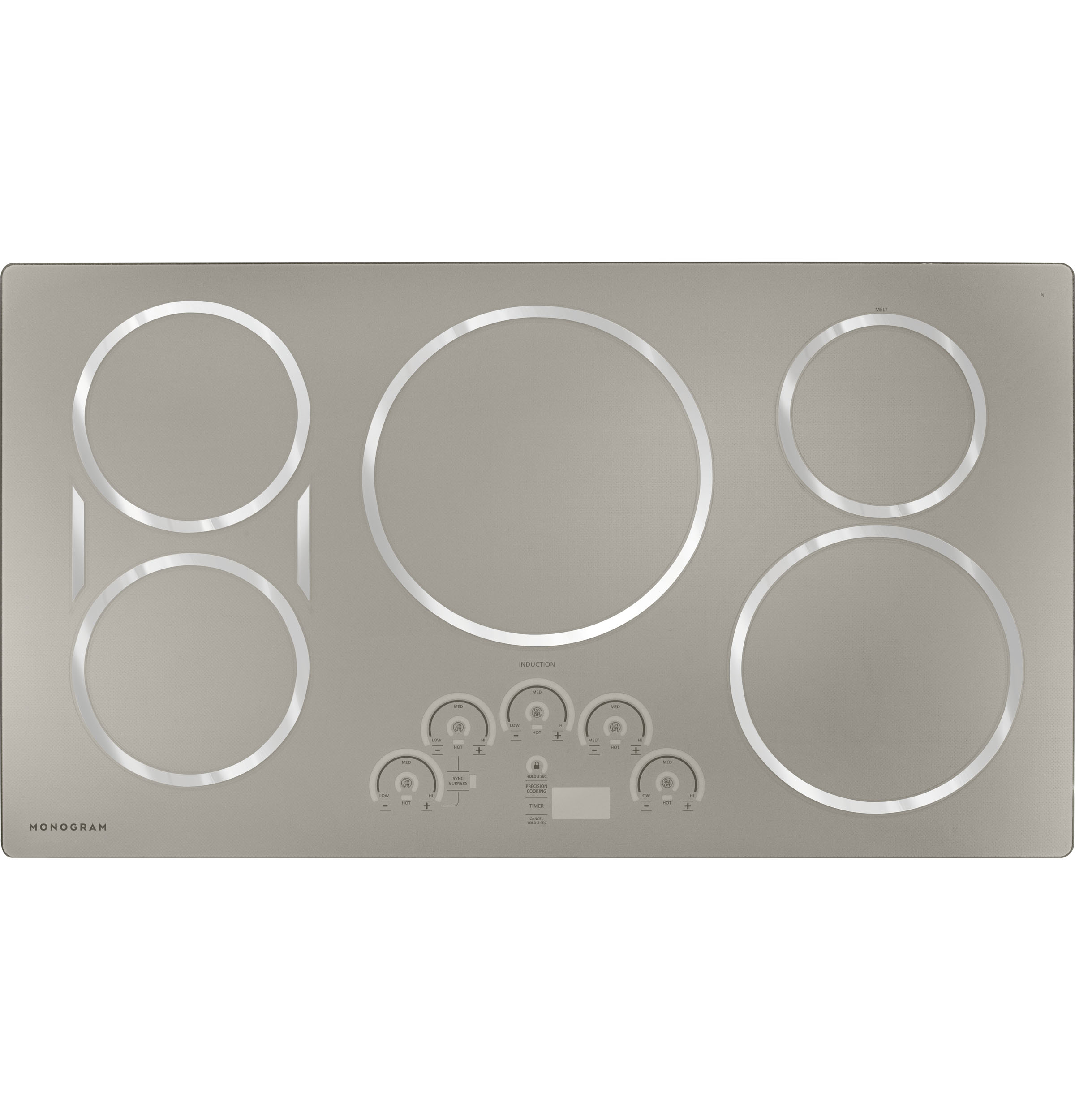 Monogram 36" Induction Cooktop ZHU36RSPSS