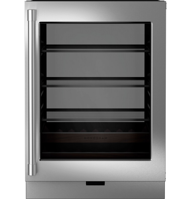 Monogram 24" Panel Ready Beverage Center Custom Panels ZIBC24PWII Picture 1