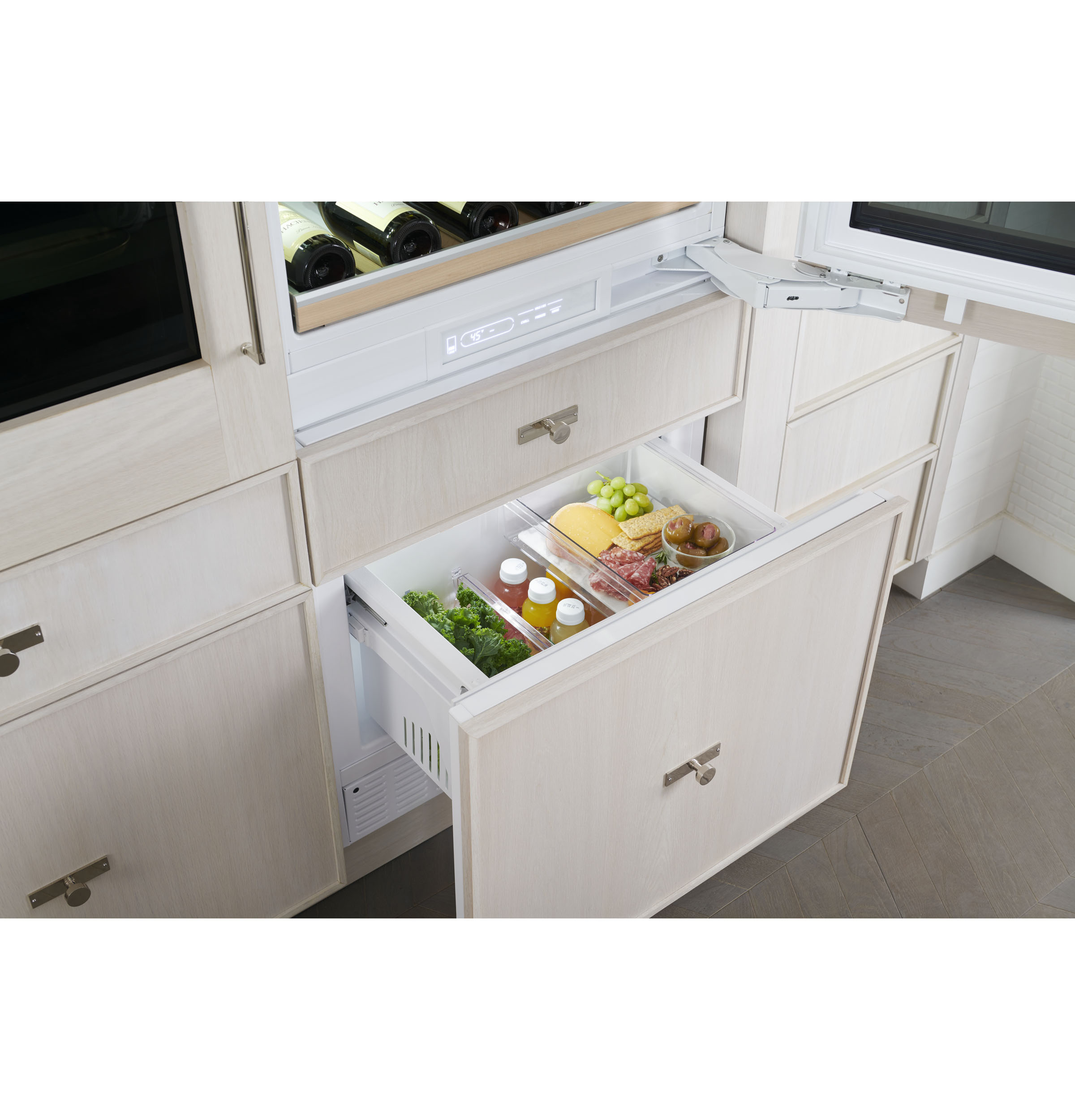 Monogram 30" Integrated Panel-Ready Refrigerator (for Single or Dual Installation) ZIC303NPPII